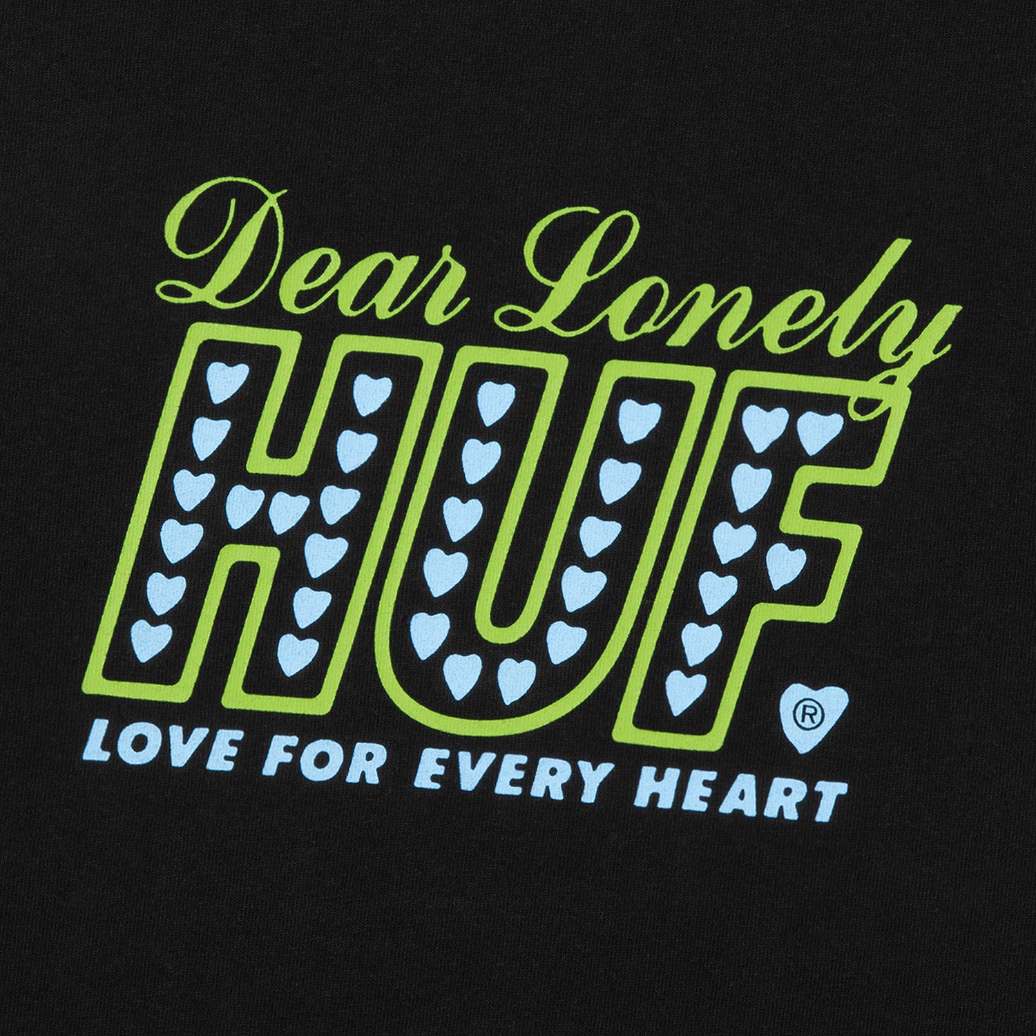 HUF (ハフ) Worldwide JP /T-SHIRTS（Tシャツ）/ LONELY HEARTS TEE商品 / WHITE