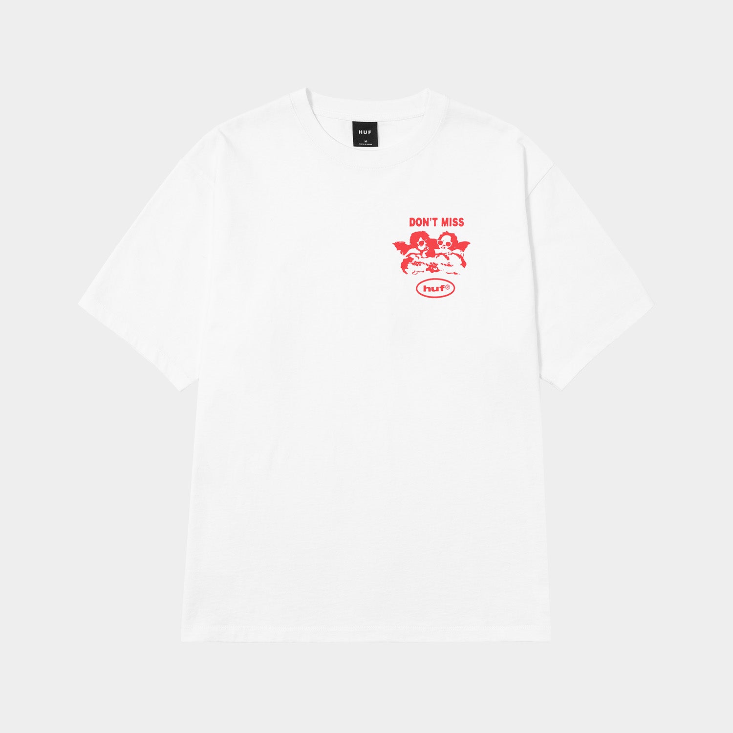 HUF (ハフ) Worldwide JP /T-SHIRTS（Tシャツ）/ AFTER MIDNIGHT TEE商品 / WHITE