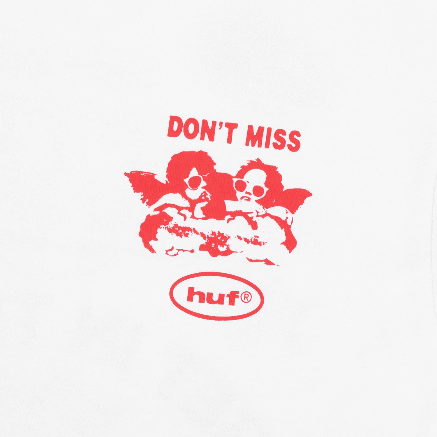 HUF (ハフ) Worldwide JP /T-SHIRTS（Tシャツ）/ AFTER MIDNIGHT TEE商品 / WHITE