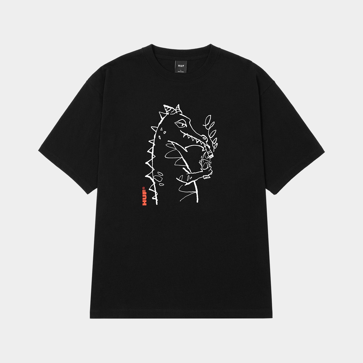HUF (ハフ) Worldwide JP /T-SHIRTS（Tシャツ）/ CASH DRAGON TEE商品 / BLACK