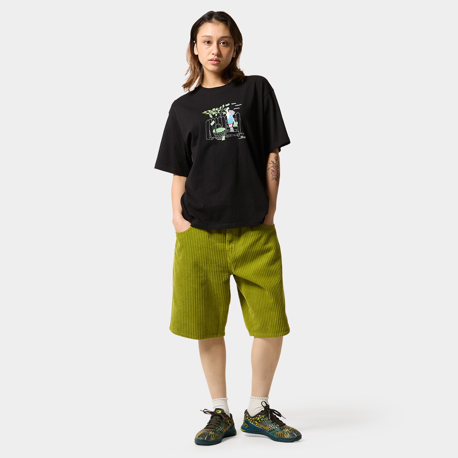 HUF (ハフ) Worldwide JP /T-SHIRTS（Tシャツ）/ TAKE YOURS TEE商品 / WHITE