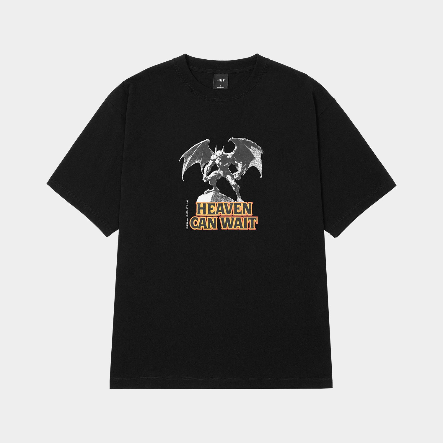 HUF (ハフ) Worldwide JP /T-SHIRTS（Tシャツ）/ HEAVEN CAN WAIT TEE商品 / WHITE