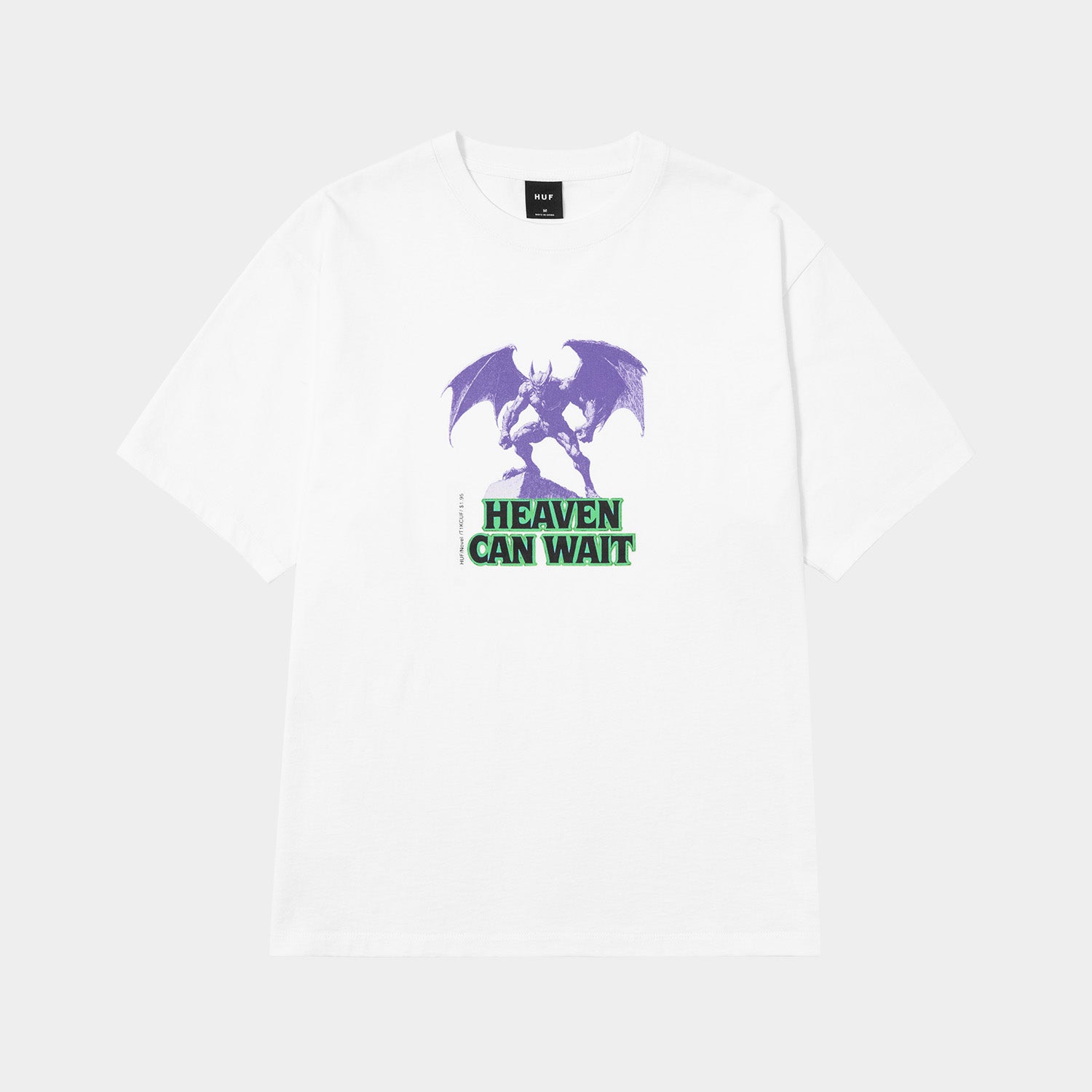 HUF (ハフ) Worldwide JP /T-SHIRTS（Tシャツ）/ HEAVEN CAN WAIT TEE商品 / WHITE