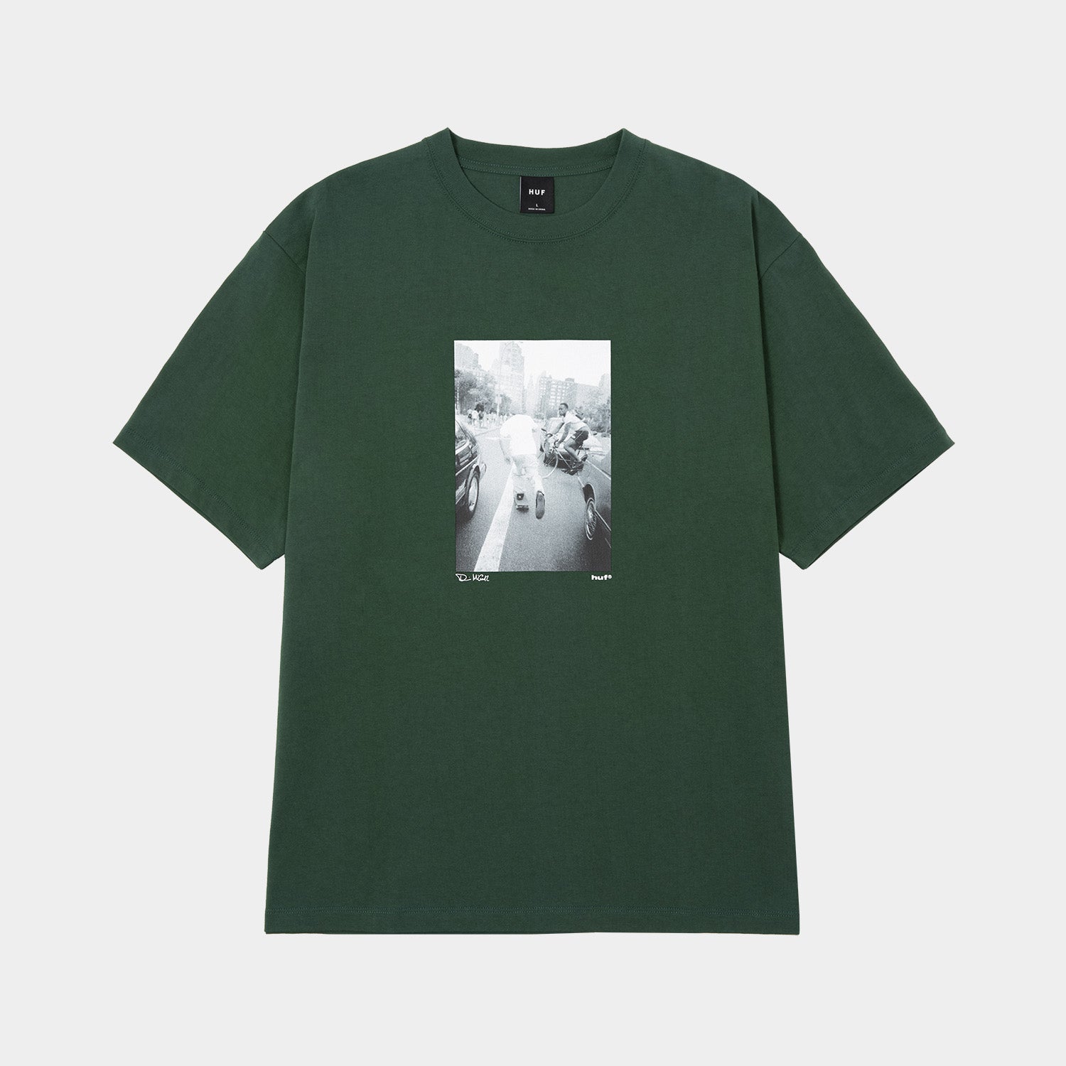 HUF (ハフ) Worldwide JP /T-SHIRTS（Tシャツ）/ FIGHT THE TRAFFIC TEE商品 / WHITE