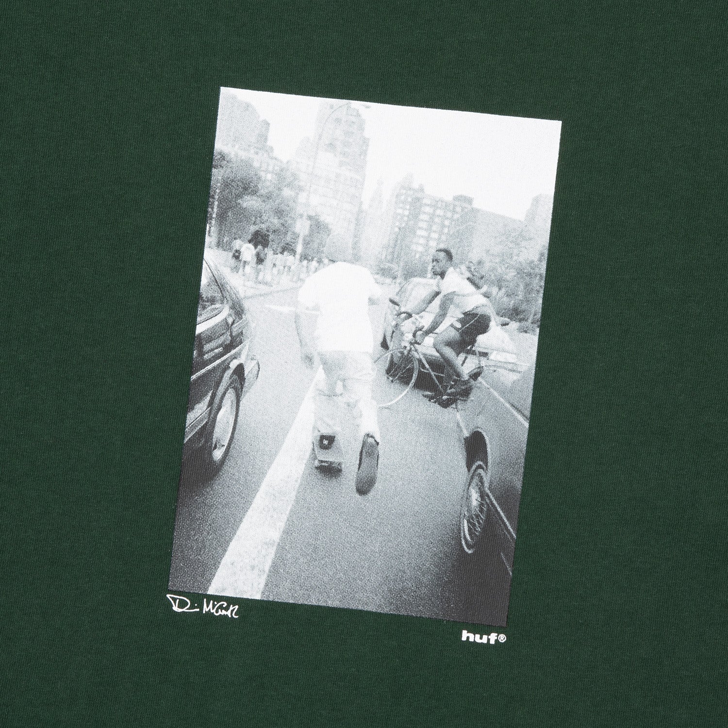 HUF (ハフ) Worldwide JP /T-SHIRTS（Tシャツ）/ FIGHT THE TRAFFIC TEE商品 / WHITE