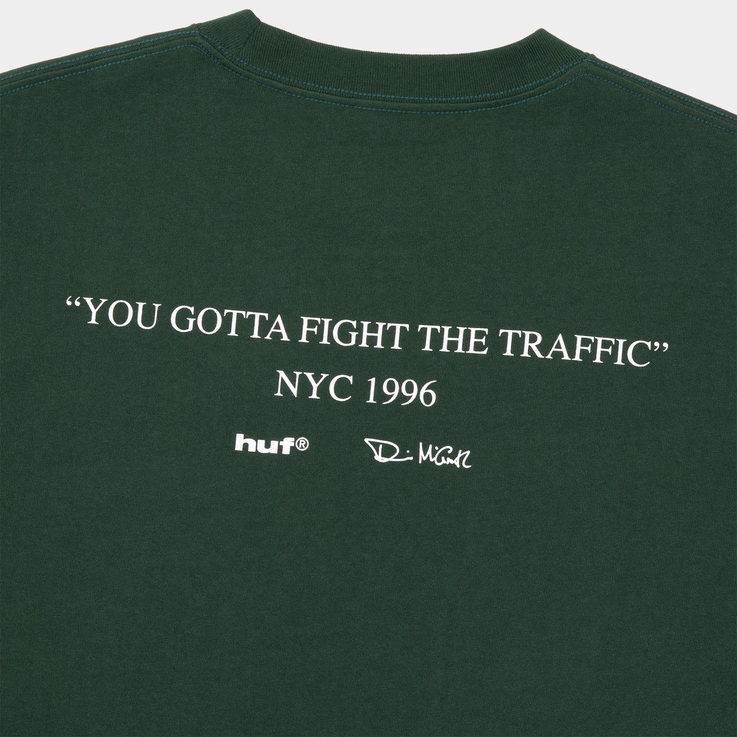 HUF (ハフ) Worldwide JP /T-SHIRTS（Tシャツ）/ FIGHT THE TRAFFIC TEE商品 / WHITE