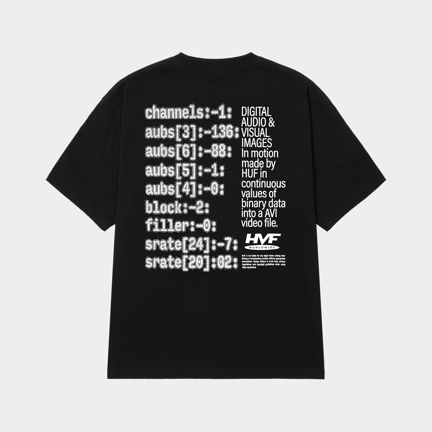 HUF (ハフ) Worldwide JP /T-SHIRTS（Tシャツ）/ H CAM TEE商品 / WHITE