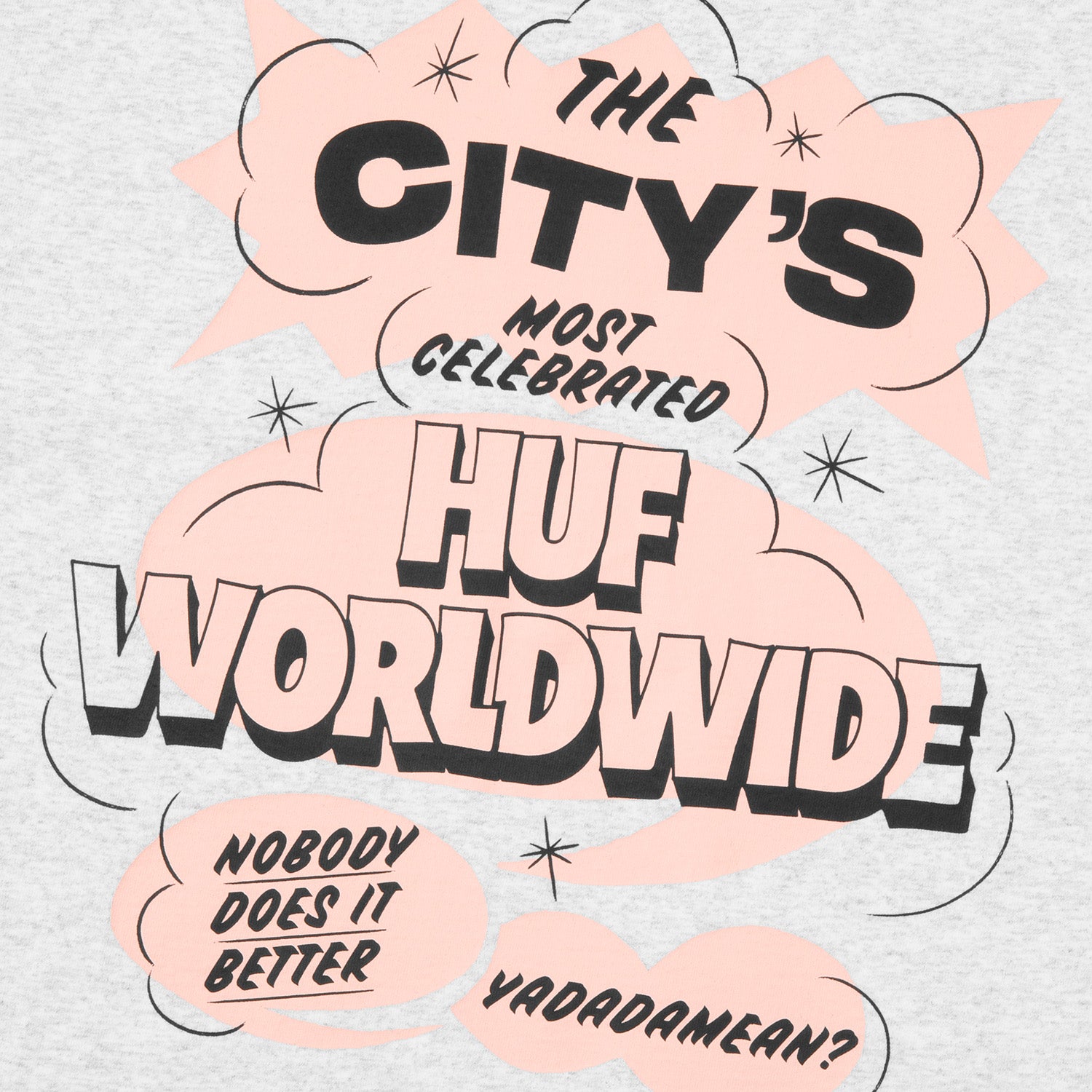 HUF (ハフ) Worldwide JP /T-SHIRTS（Tシャツ）/ YADAMEAN TEE商品 / NAVY