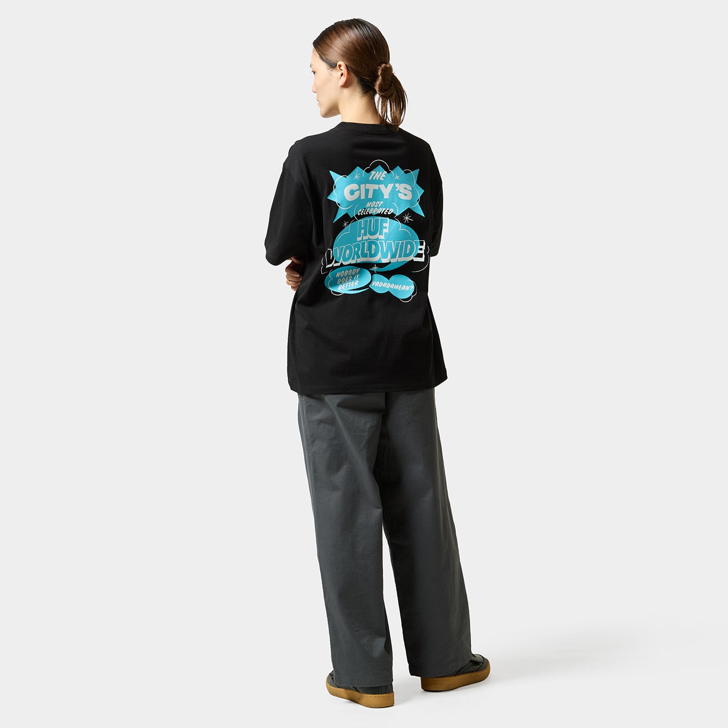 HUF (ハフ) Worldwide JP /T-SHIRTS（Tシャツ）/ YADAMEAN TEE商品 / NAVY