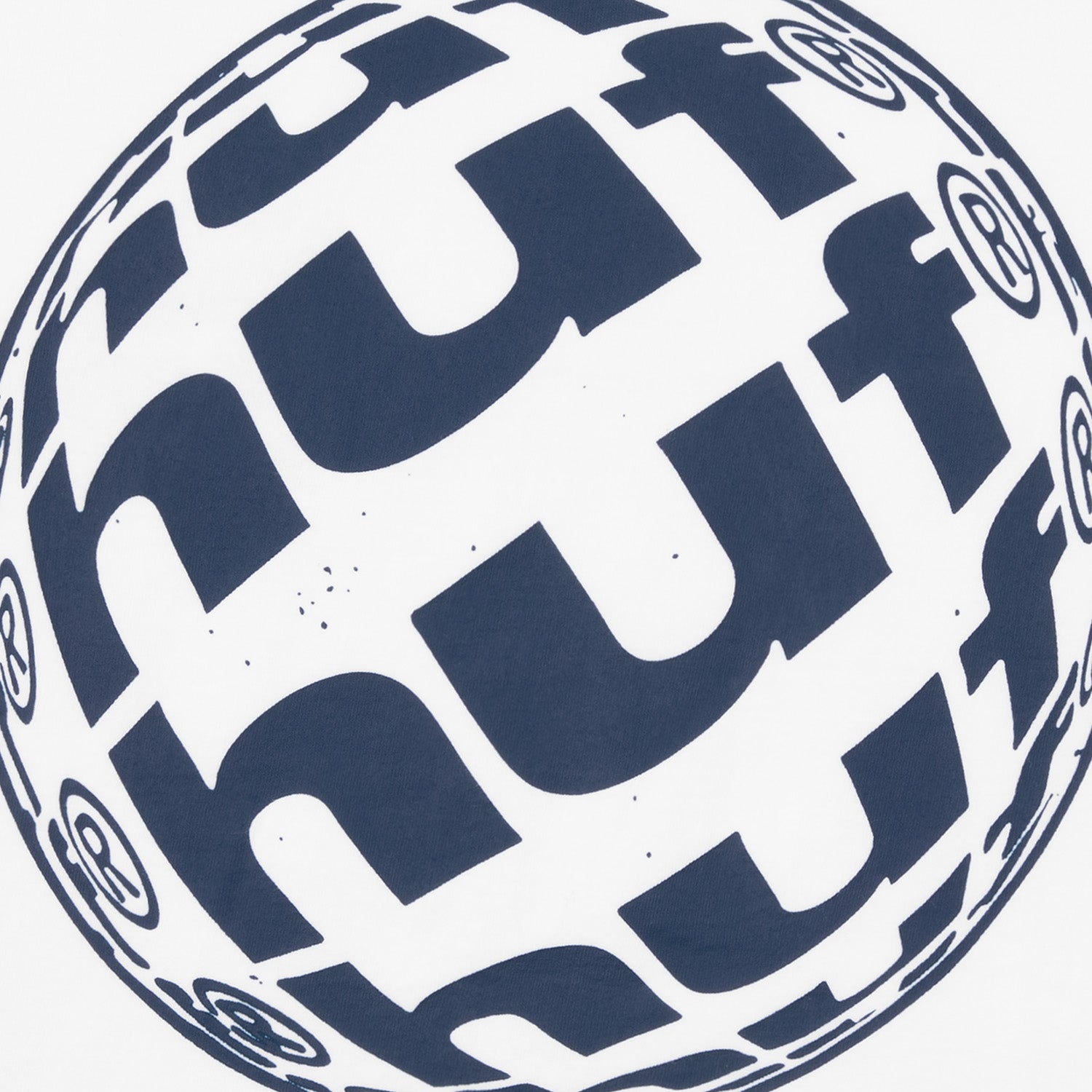 HUF (ハフ) Worldwide JP /T-SHIRTS（Tシャツ）/ WIDE ANGLE TEE商品 / WHITE