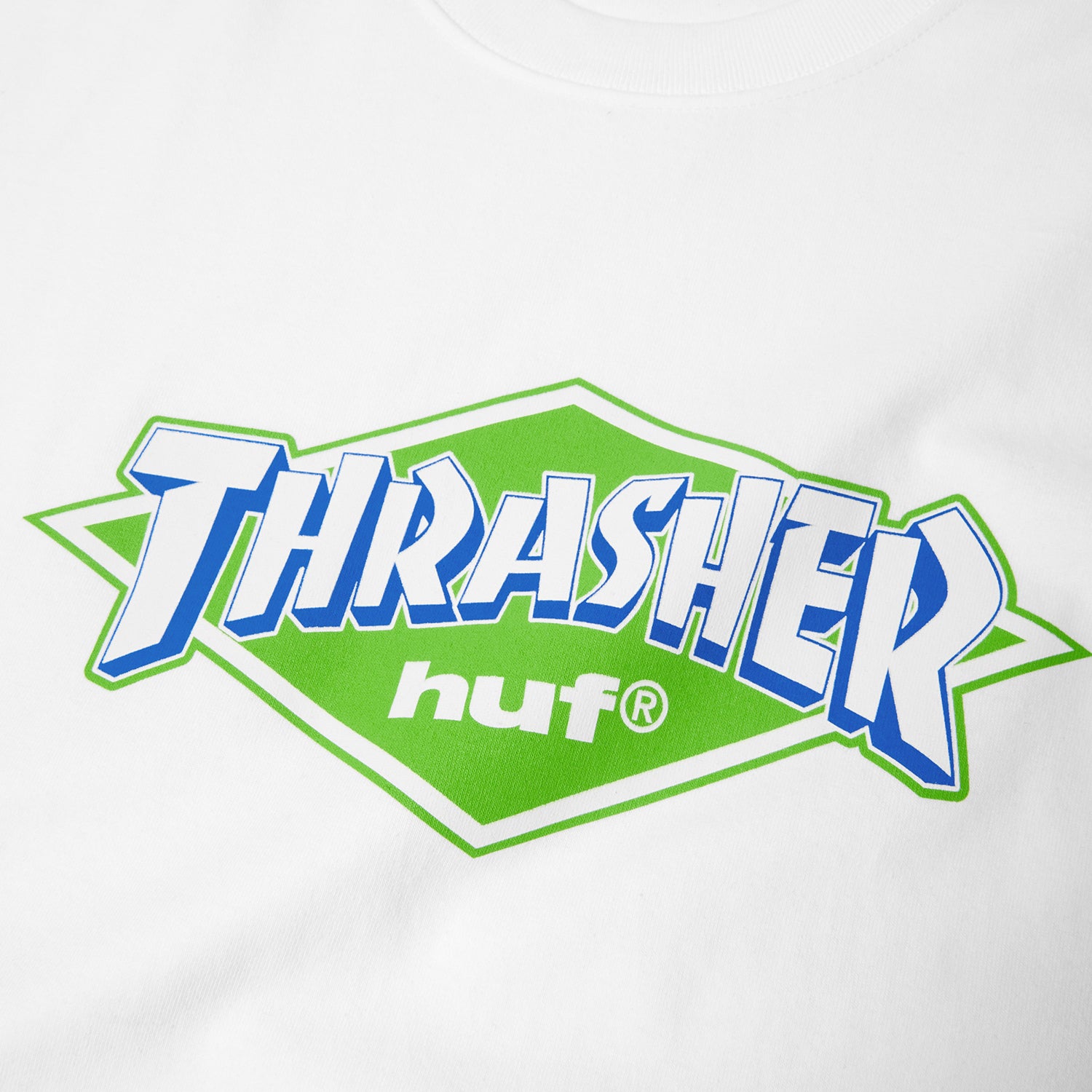 HUF (ハフ) Worldwide JP /T-SHIRTS（Tシャツ）/ HUF X THRASHER LOGO TEE商品 / BLACK