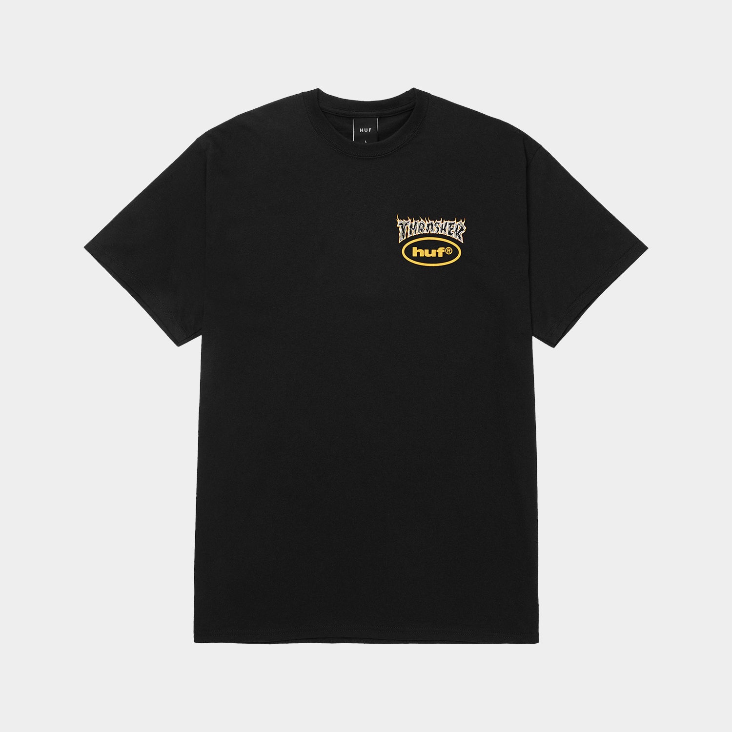 HUF (ハフ) Worldwide JP /T-SHIRTS（Tシャツ）/ HUF X THRASHER MELTDOWN TEE商品 / BLACK