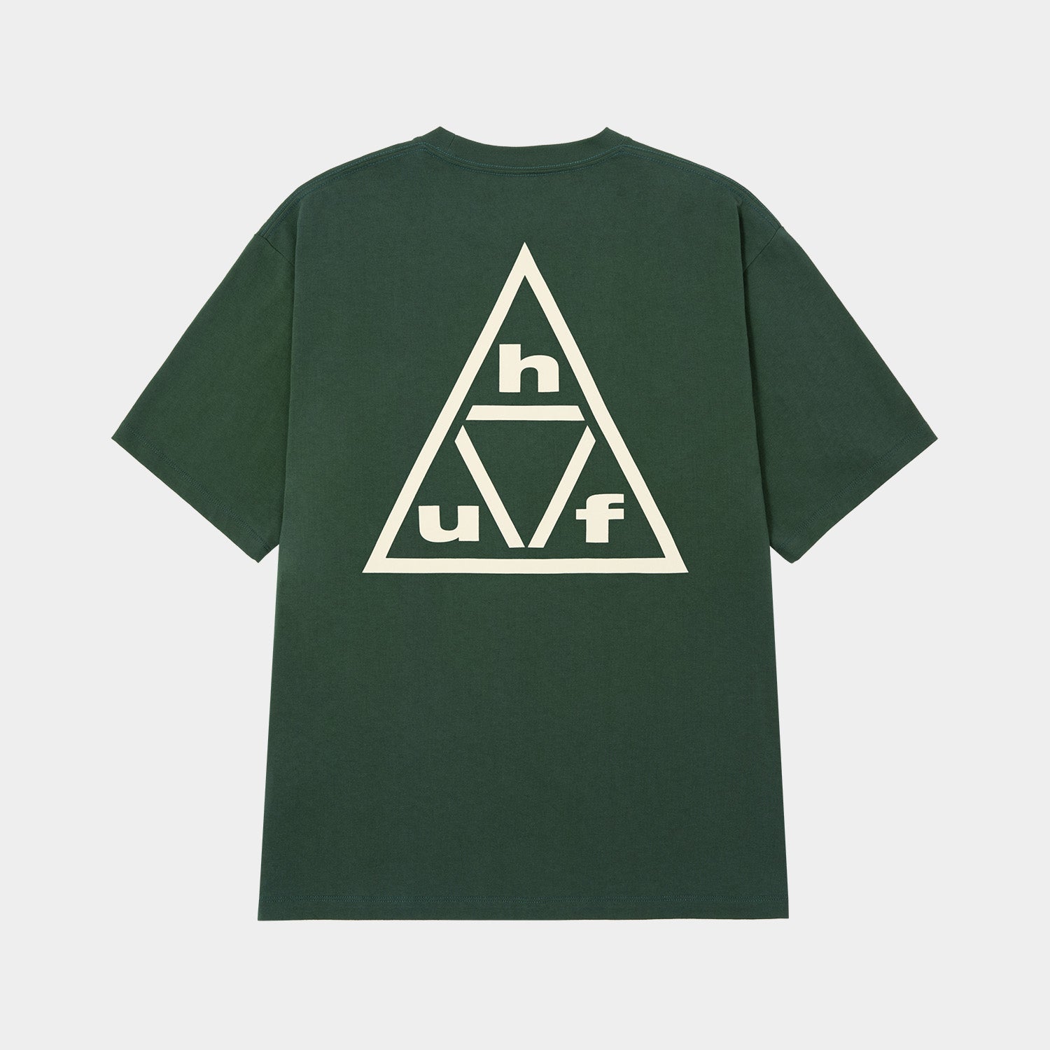 HUF (ハフ) Worldwide JP /T-SHIRTS（Tシャツ）/ TRIPLE TRIANGLE TEE商品 / FOREST GREEN