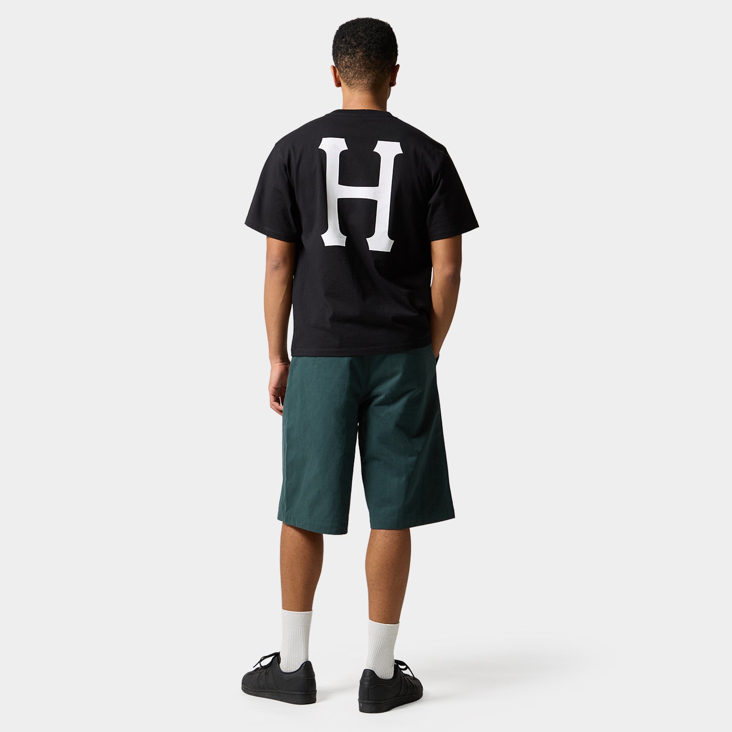 HUF (ハフ) Worldwide JP /T-SHIRTS（Tシャツ）/ CLASSIC H TEE商品 / LT ORANGE