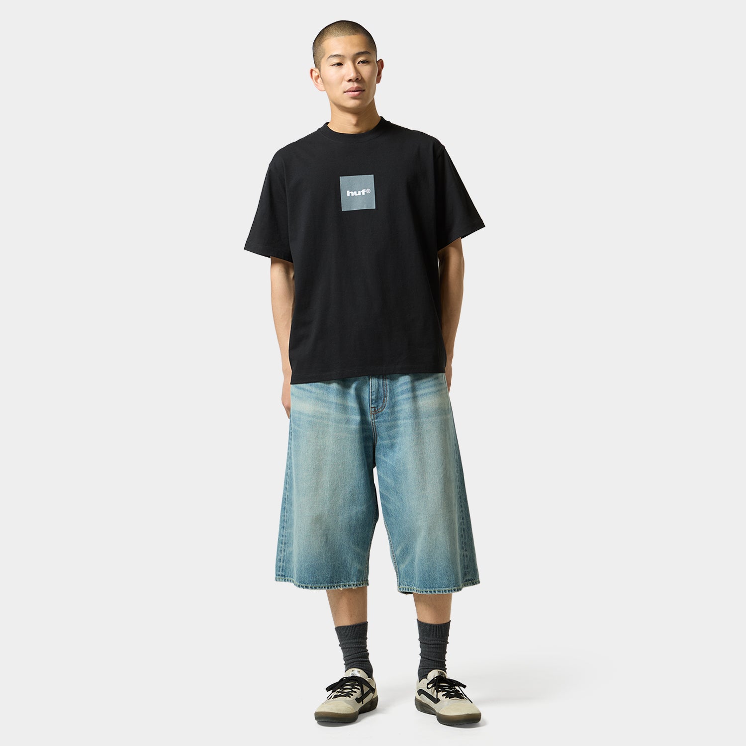 HUF (ハフ) Worldwide JP /T-SHIRTS（Tシャツ）/ 89 BOX LOGO TEE商品 / WHITE