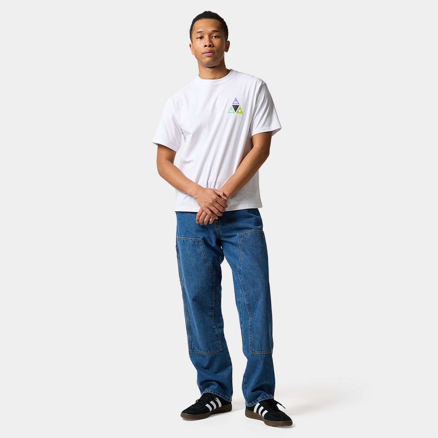 HUF (ハフ) Worldwide JP /T-SHIRTS（Tシャツ）/ PRISM TT TEE商品 / WHITE
