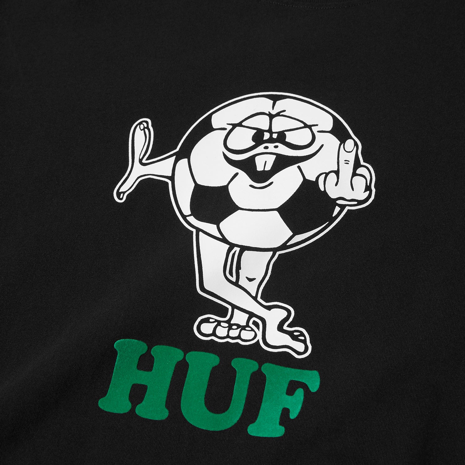 HUF (ハフ) Worldwide JP /T-SHIRTS（Tシャツ）/ FOUL PLAY TEE商品 / BLACK