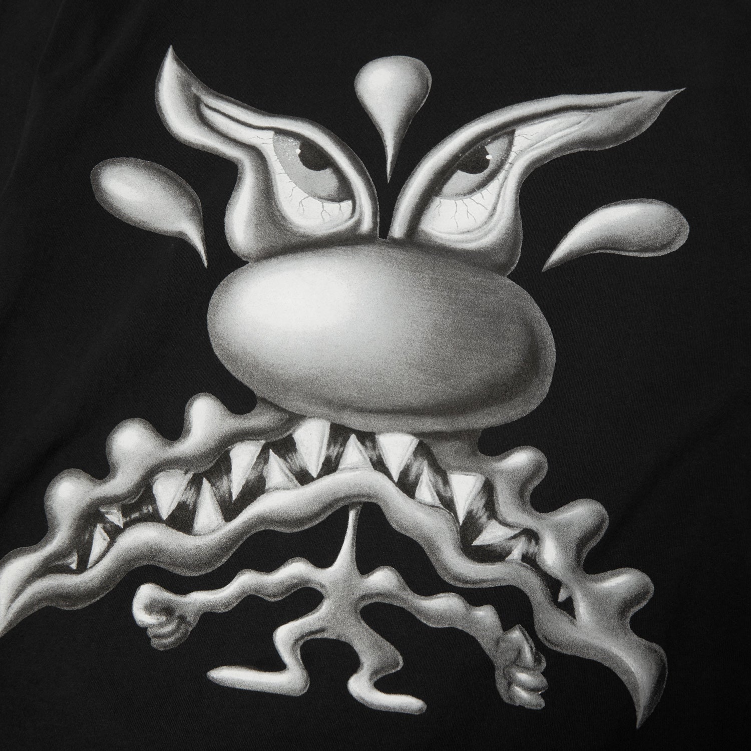 HUF (ハフ) Worldwide JP /T-SHIRTS（Tシャツ）/ KENNY SCHARF MEAN GUY TEE商品 / BLACK