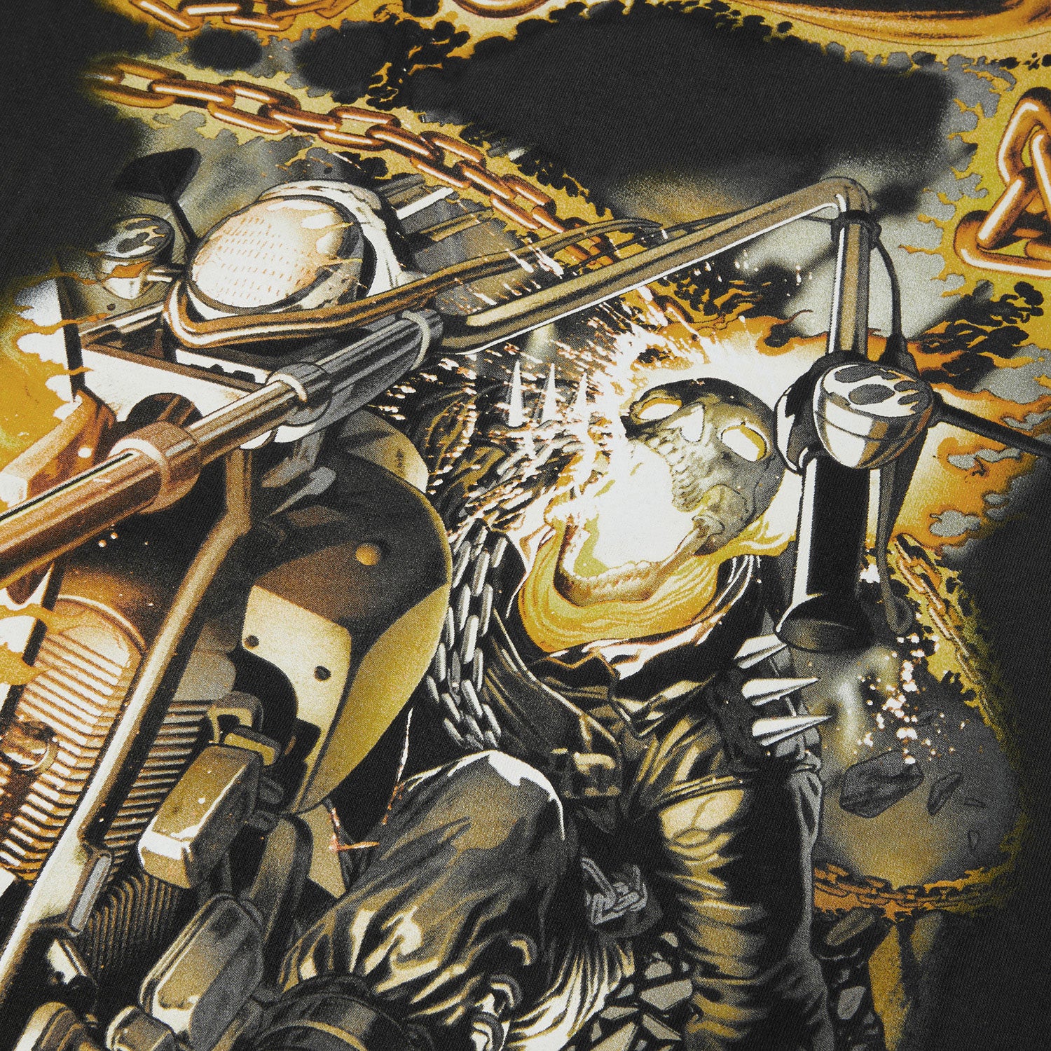 HUF (ハフ) Worldwide JP /T-SHIRTS（Tシャツ）/ HUF X MARVEL GHOST RIDER VENGEANCE TEE商品 / WASHED BLACK