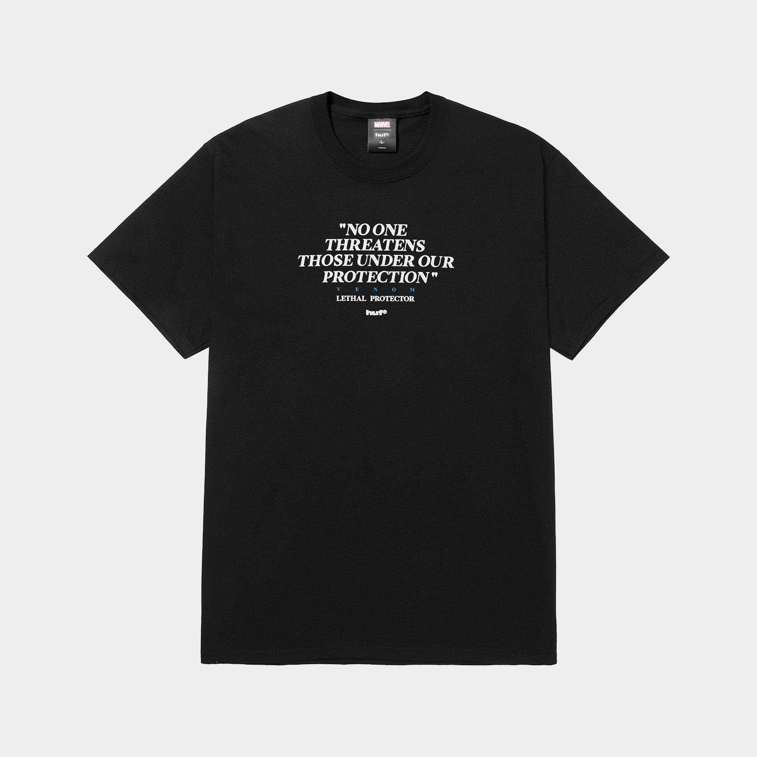 HUF (ハフ) Worldwide JP /T-SHIRTS（Tシャツ）/ HUF X MARVEL VENOM PROTECTOR TEE商品 / BLACK