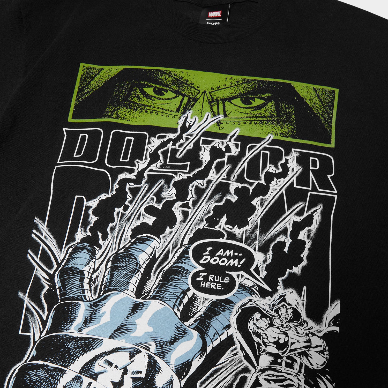 HUF (ハフ) Worldwide JP /T-SHIRTS（Tシャツ）/ HUF X MARVEL DOOM LIVES TEE商品 / BLACK