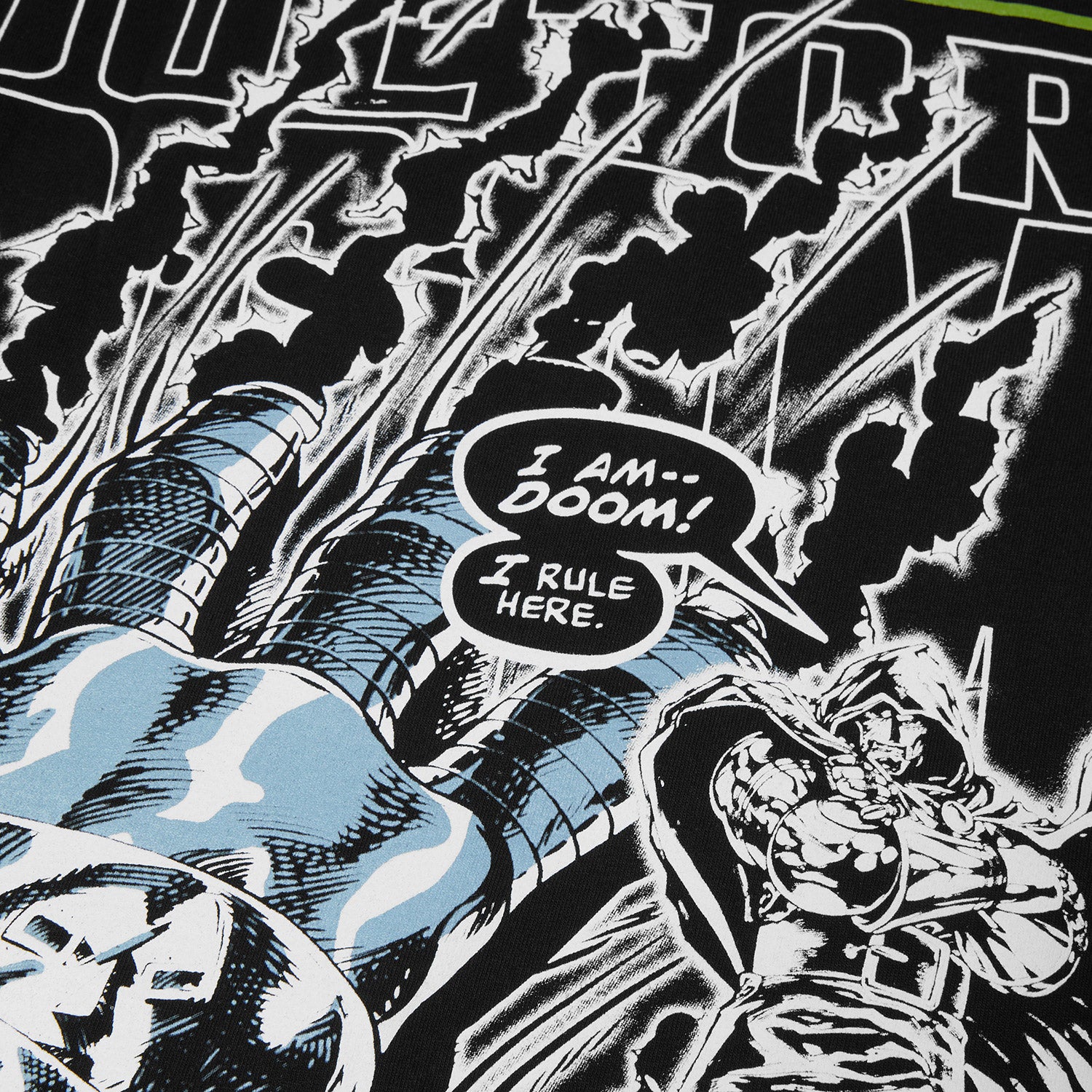 HUF (ハフ) Worldwide JP /T-SHIRTS（Tシャツ）/ HUF X MARVEL DOOM LIVES TEE商品 / BLACK