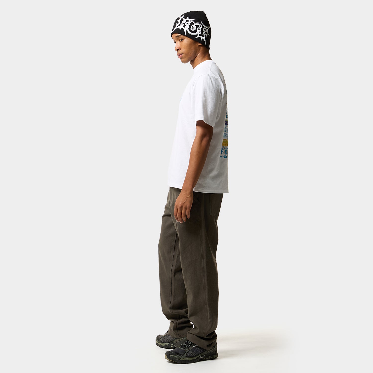 HUF (ハフ) Worldwide JP /T-SHIRTS（Tシャツ）/ MENTAL MELTDOWN TEE商品 / BLACK