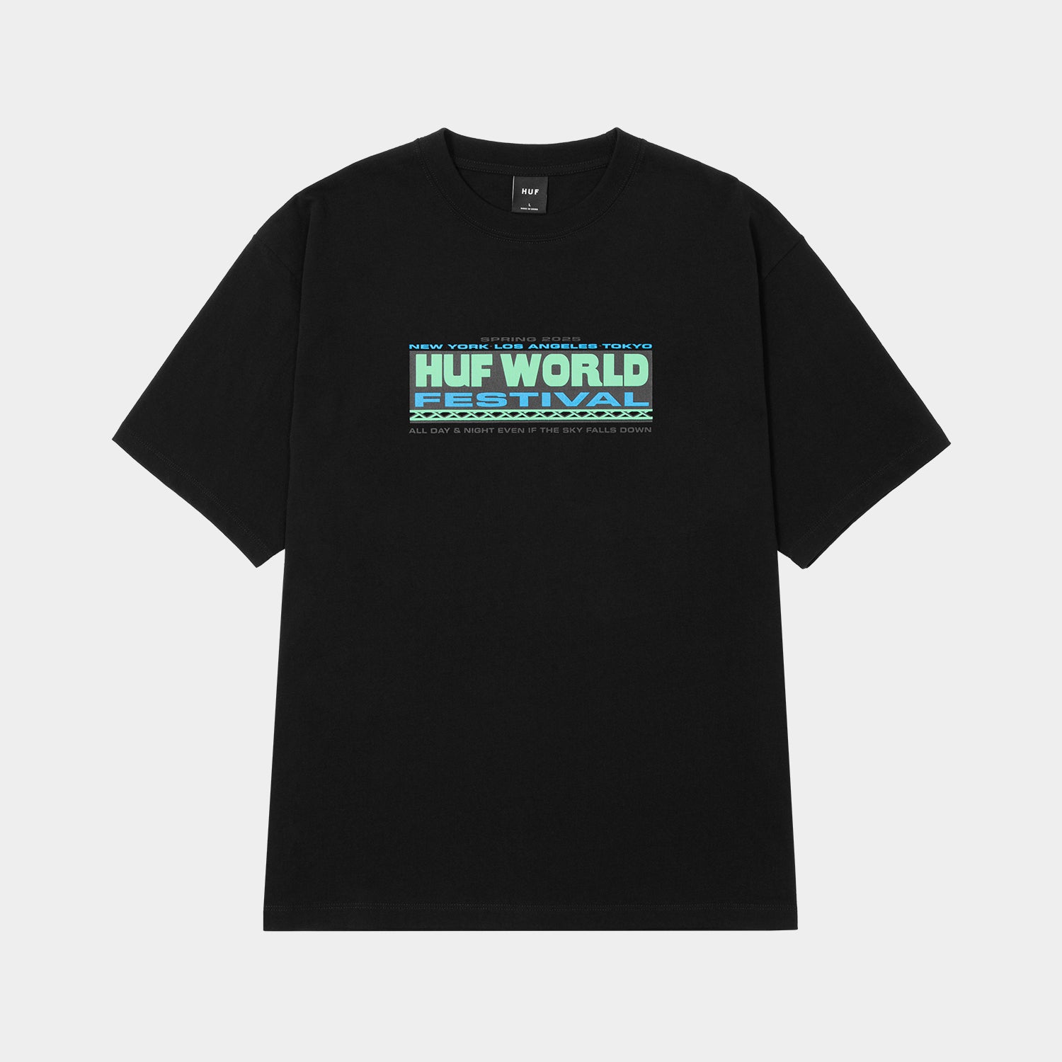 HUF (ハフ) Worldwide JP /T-SHIRTS（Tシャツ）/ WORLD FESTIVAL TEE商品 / WHITE