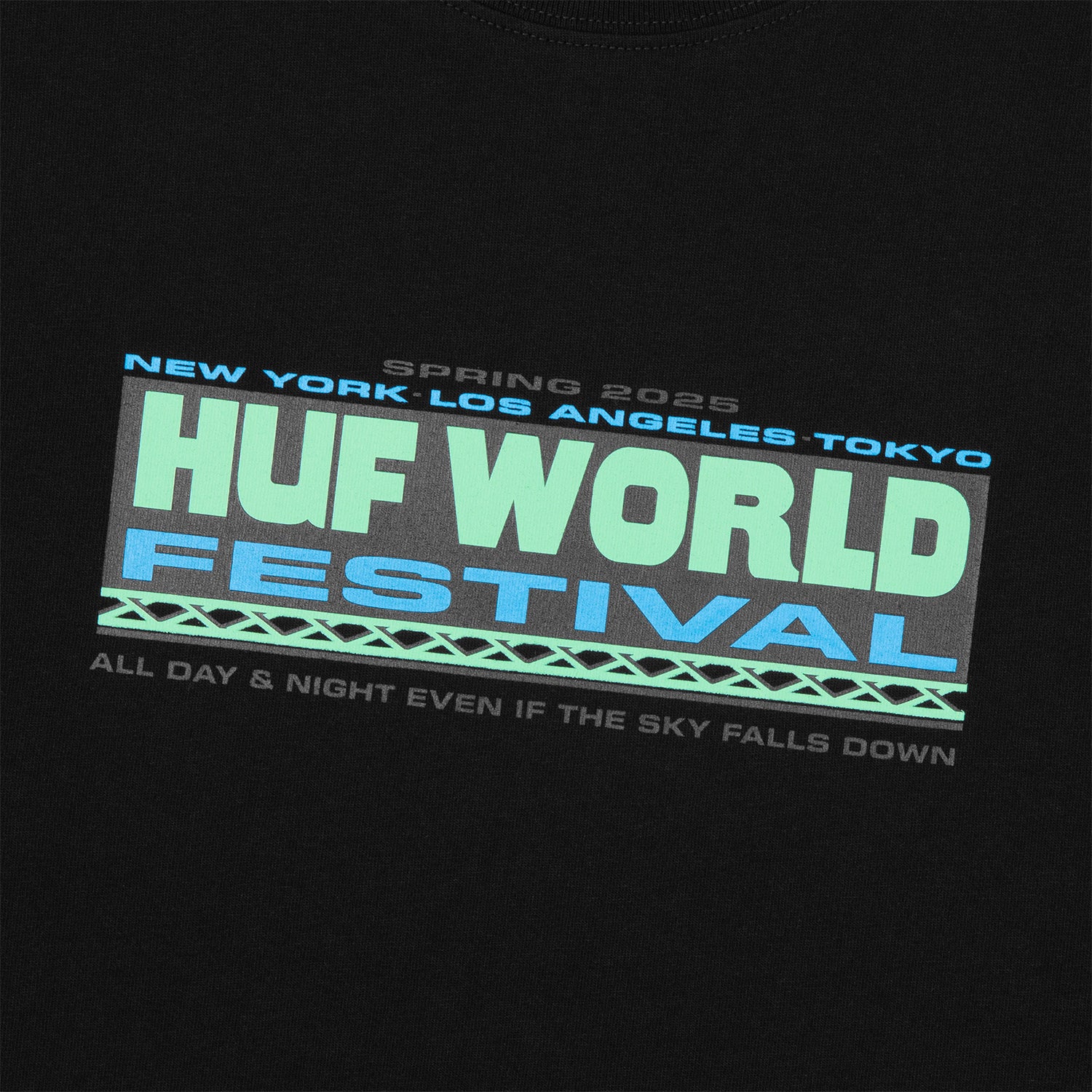 HUF (ハフ) Worldwide JP /T-SHIRTS（Tシャツ）/ WORLD FESTIVAL TEE商品 / WHITE