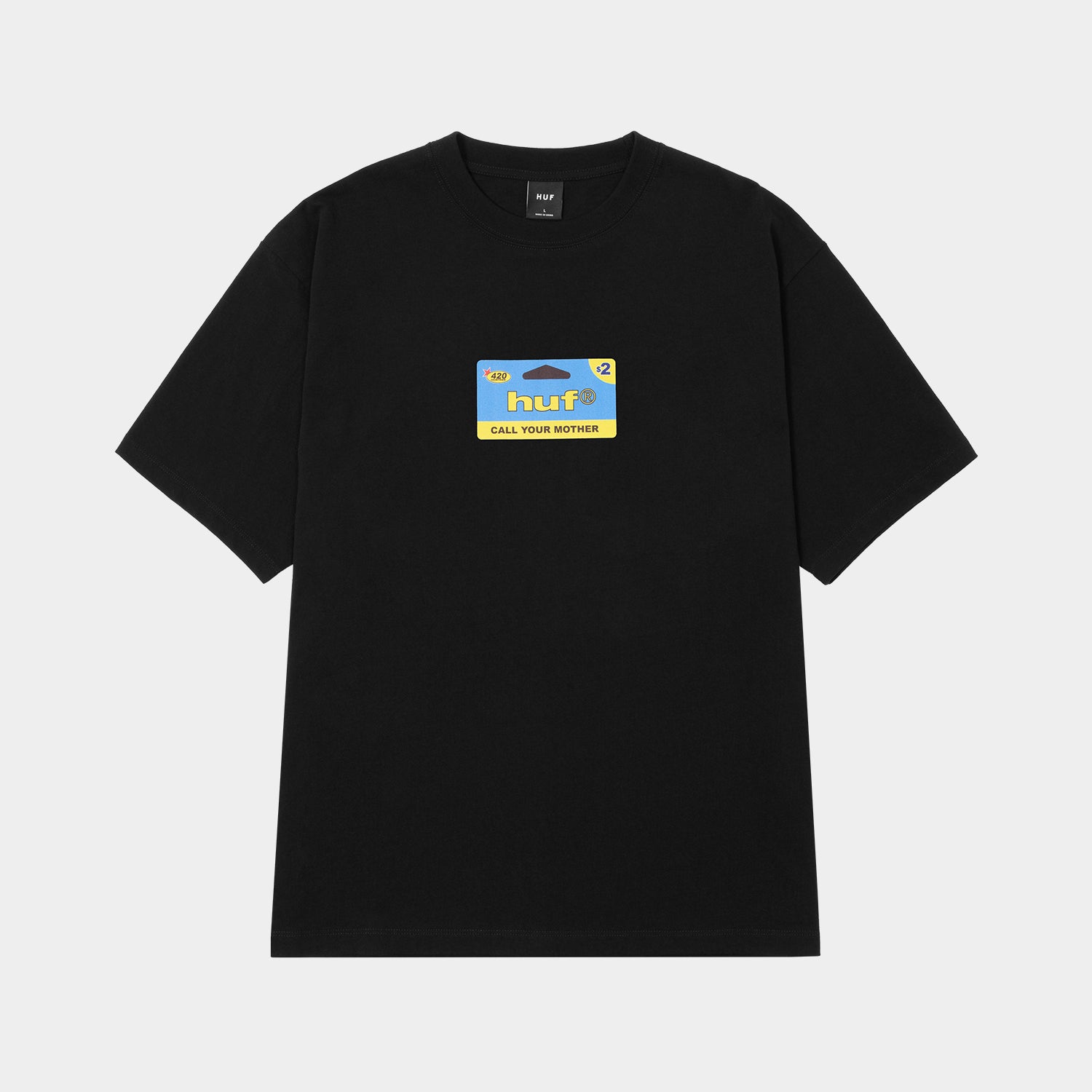 HUF (ハフ) Worldwide JP /T-SHIRTS（Tシャツ）/ CALLING CARDS TEE商品 / BLACK