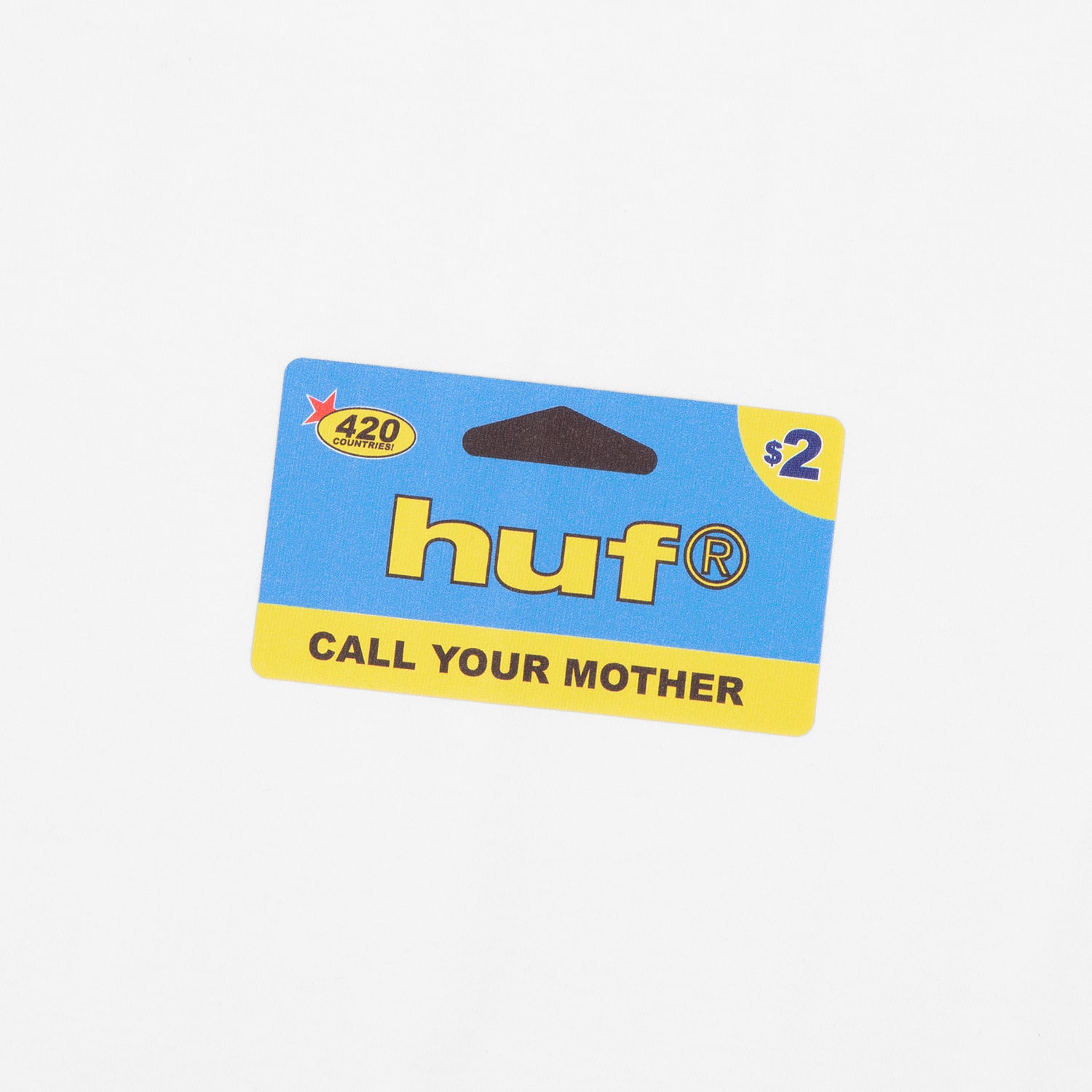 HUF (ハフ) Worldwide JP /T-SHIRTS（Tシャツ）/ CALLING CARDS TEE商品 / BLACK