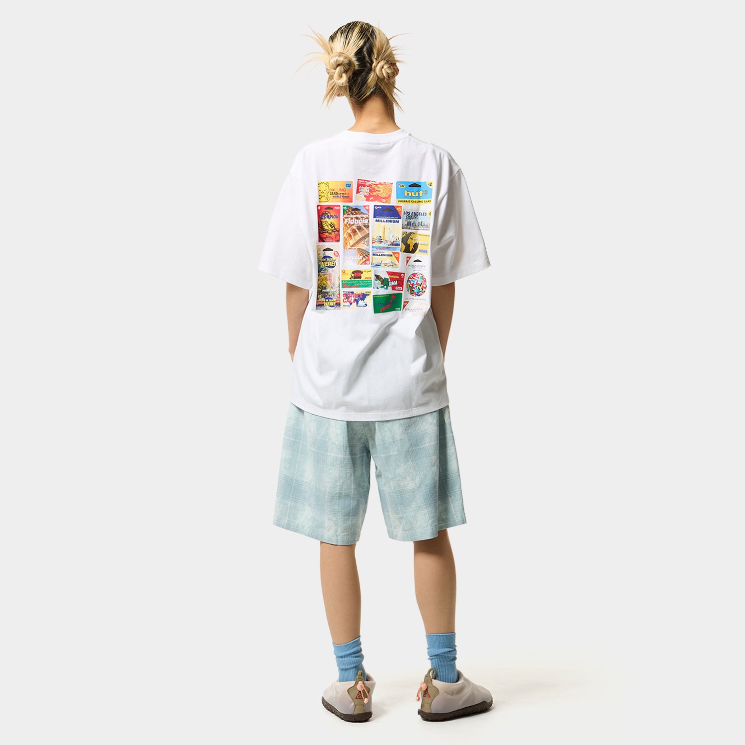 HUF (ハフ) Worldwide JP /T-SHIRTS（Tシャツ）/ CALLING CARDS TEE商品 / BLACK