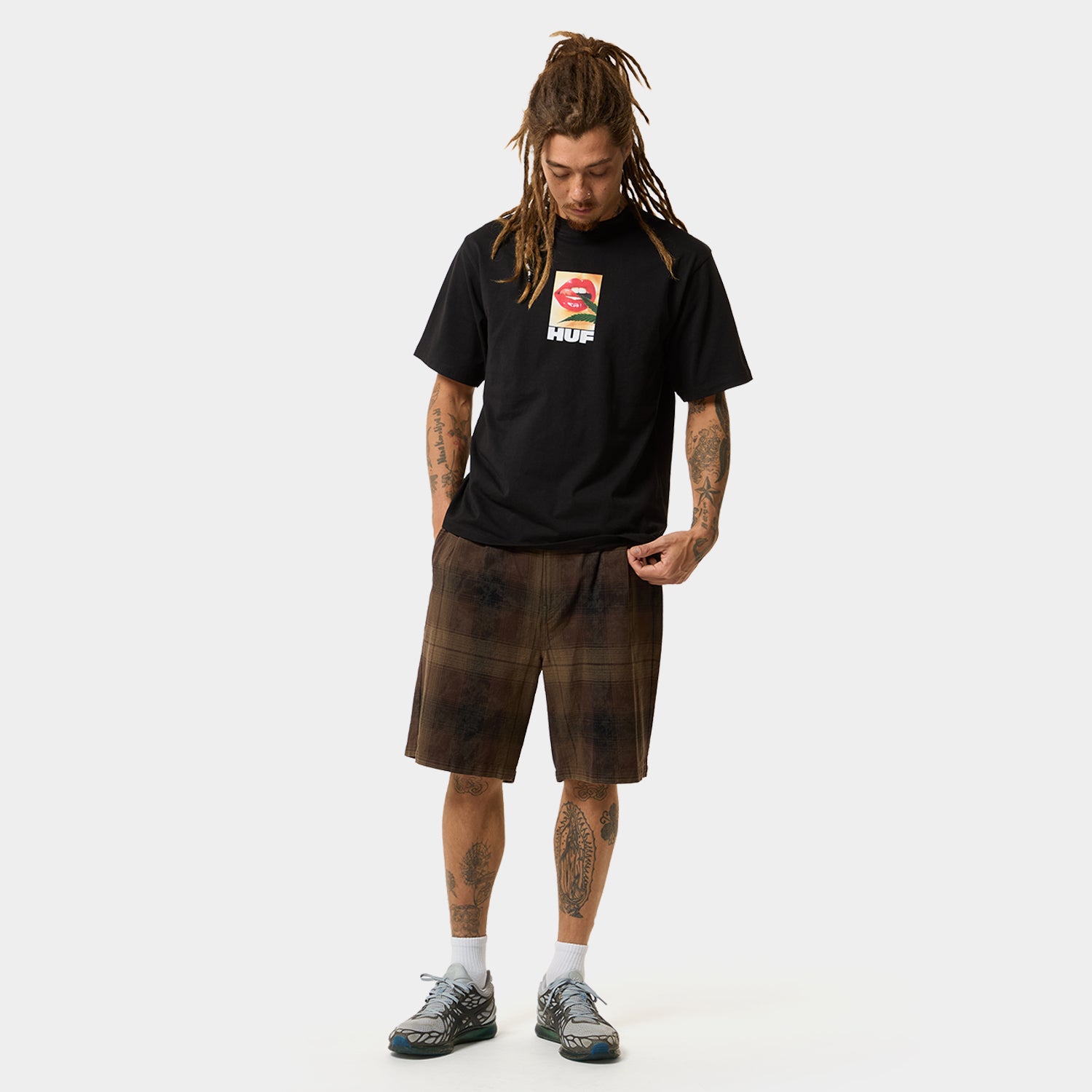 HUF (ハフ) Worldwide JP /T-SHIRTS（Tシャツ）/ LICK TEE商品 / WHITE