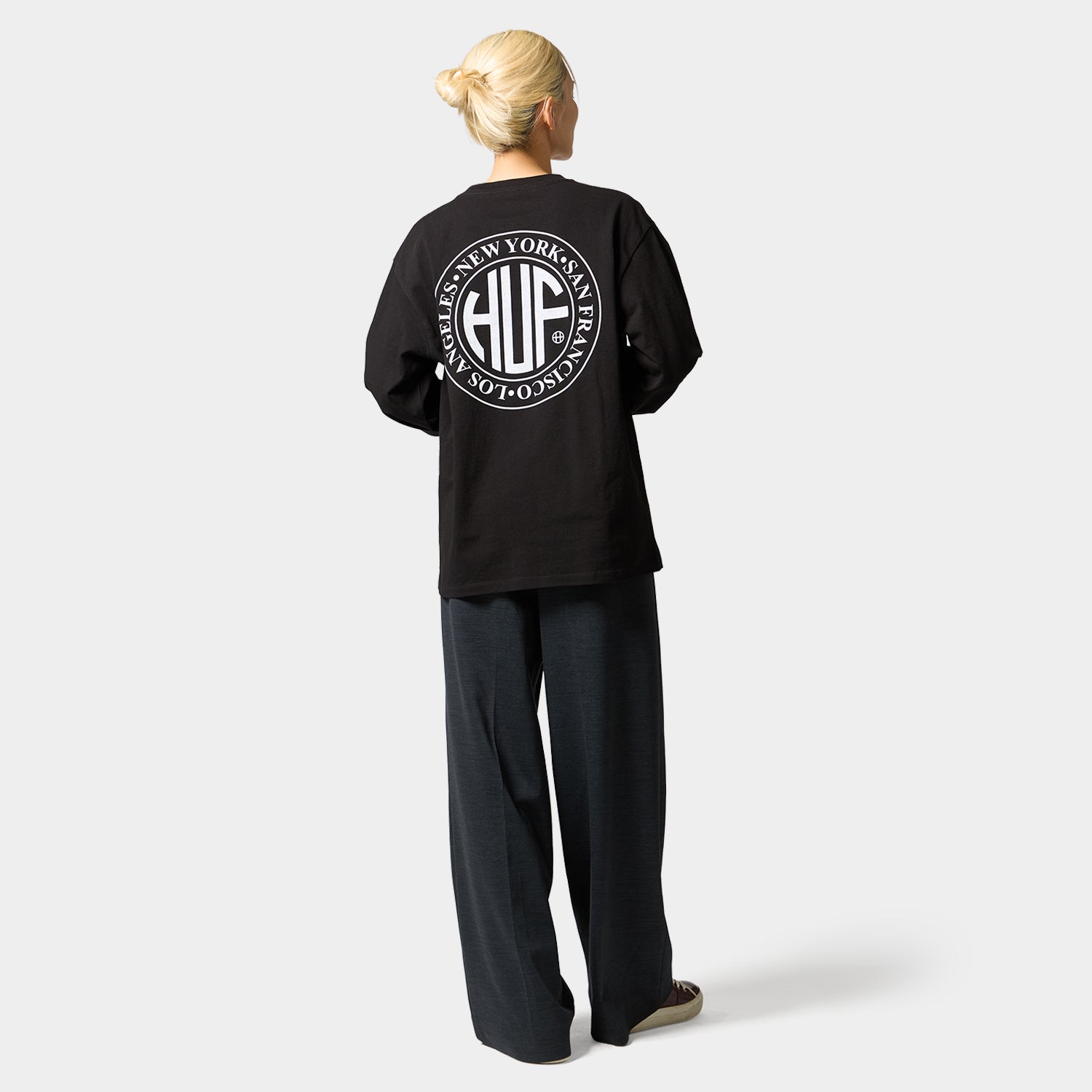 HUF (ハフ) Worldwide JP /T-SHIRTS（Tシャツ）/ REGIONAL LS TEE商品 / CARAMEL
