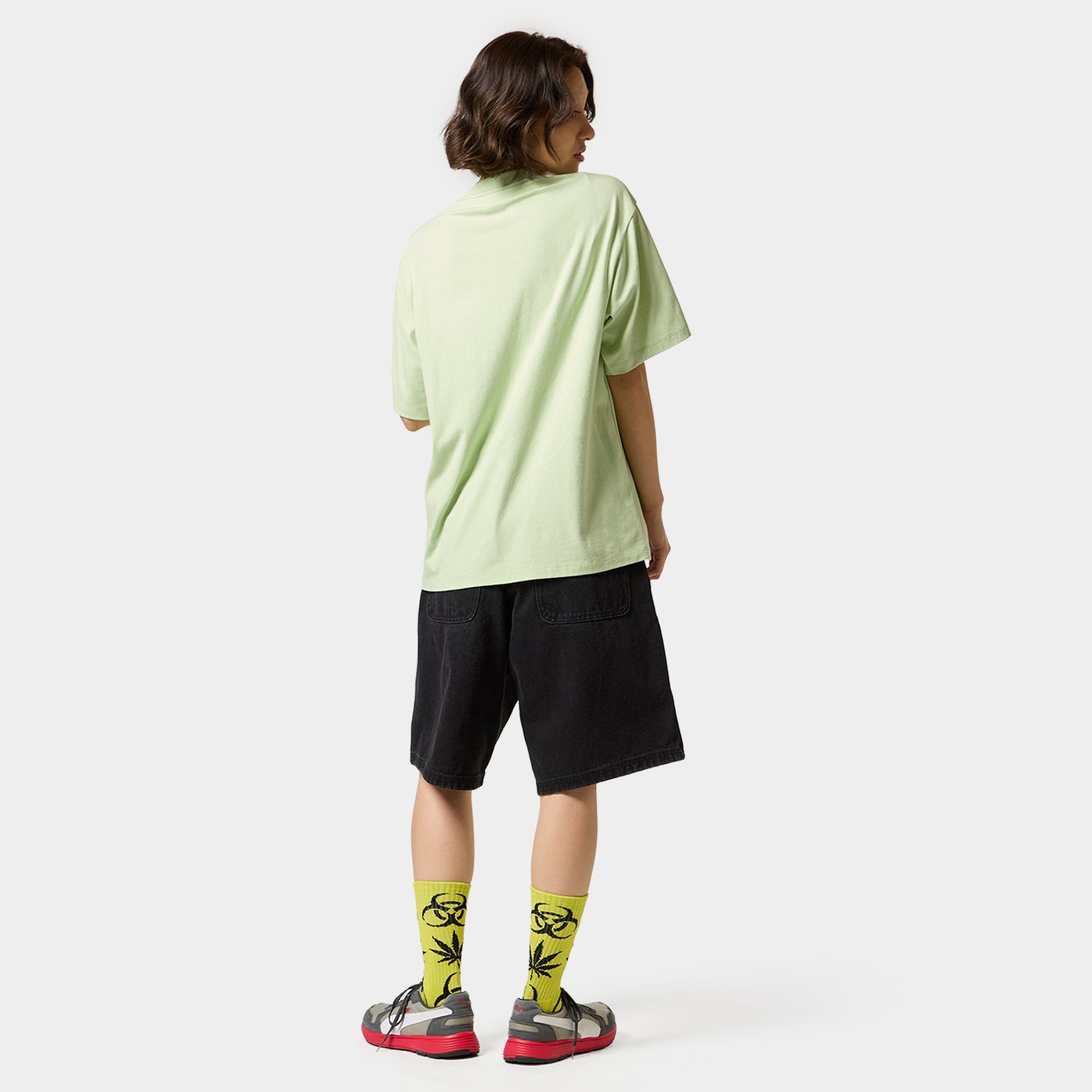 HUF (ハフ) Worldwide JP /T-SHIRTS（Tシャツ）/ BOX LOGO POCKET TEE商品 / PINK