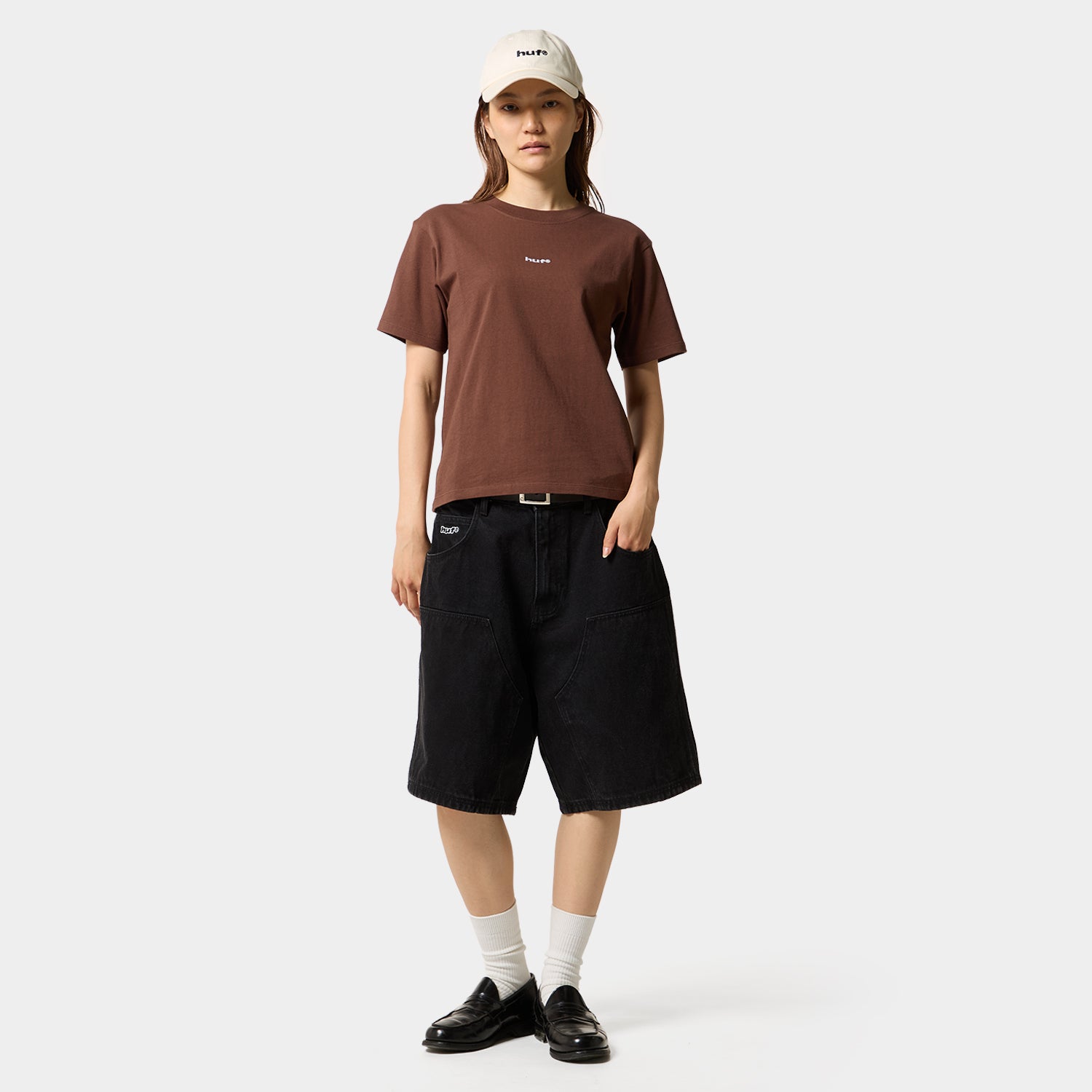HUF (ハフ) Worldwide JP /T-SHIRTS（Tシャツ）/ HUF eightynine TINY TEE商品 / WHITE