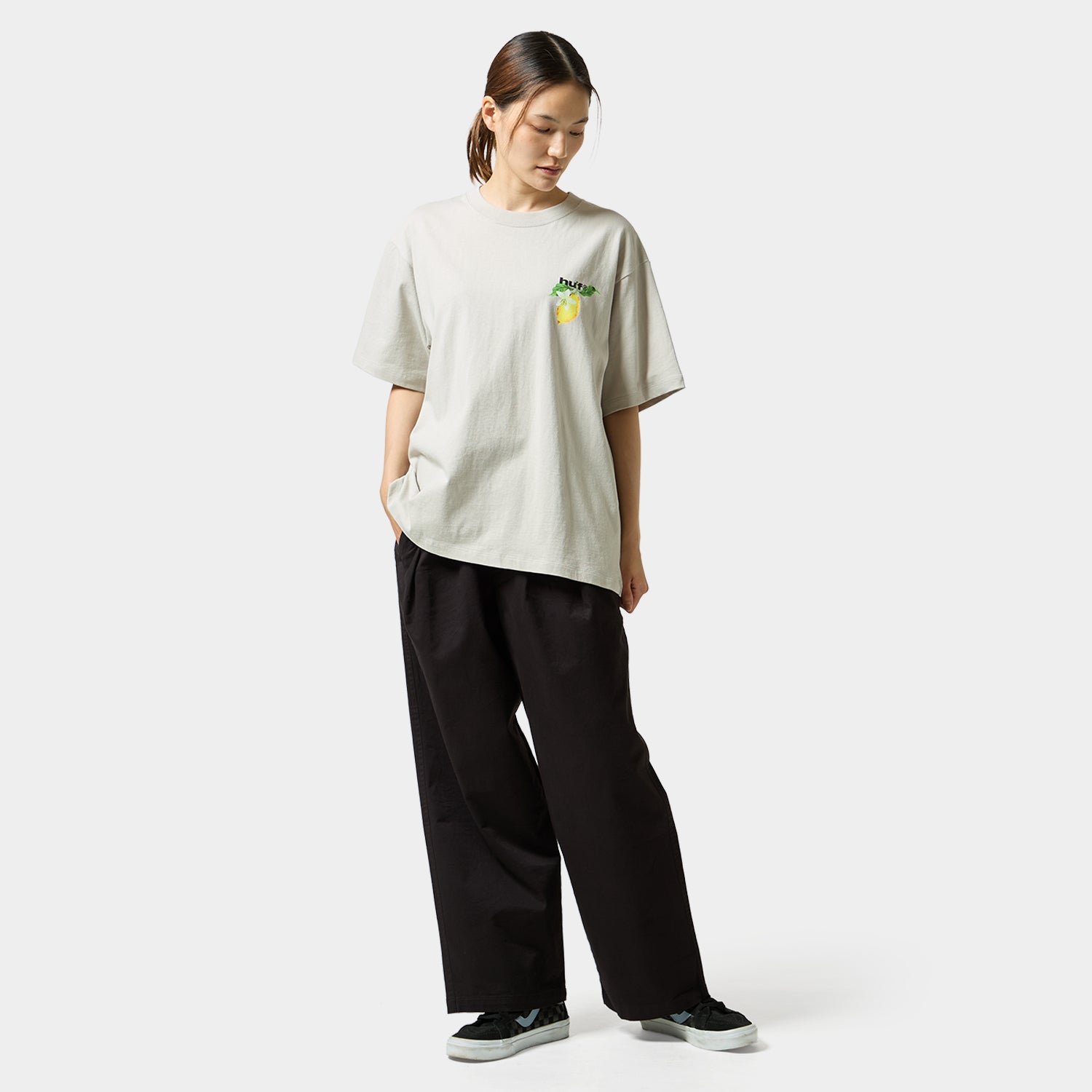 HUF (ハフ) Worldwide JP /T-SHIRTS（Tシャツ）/ SOUR LEMON TEE商品 / NAVY