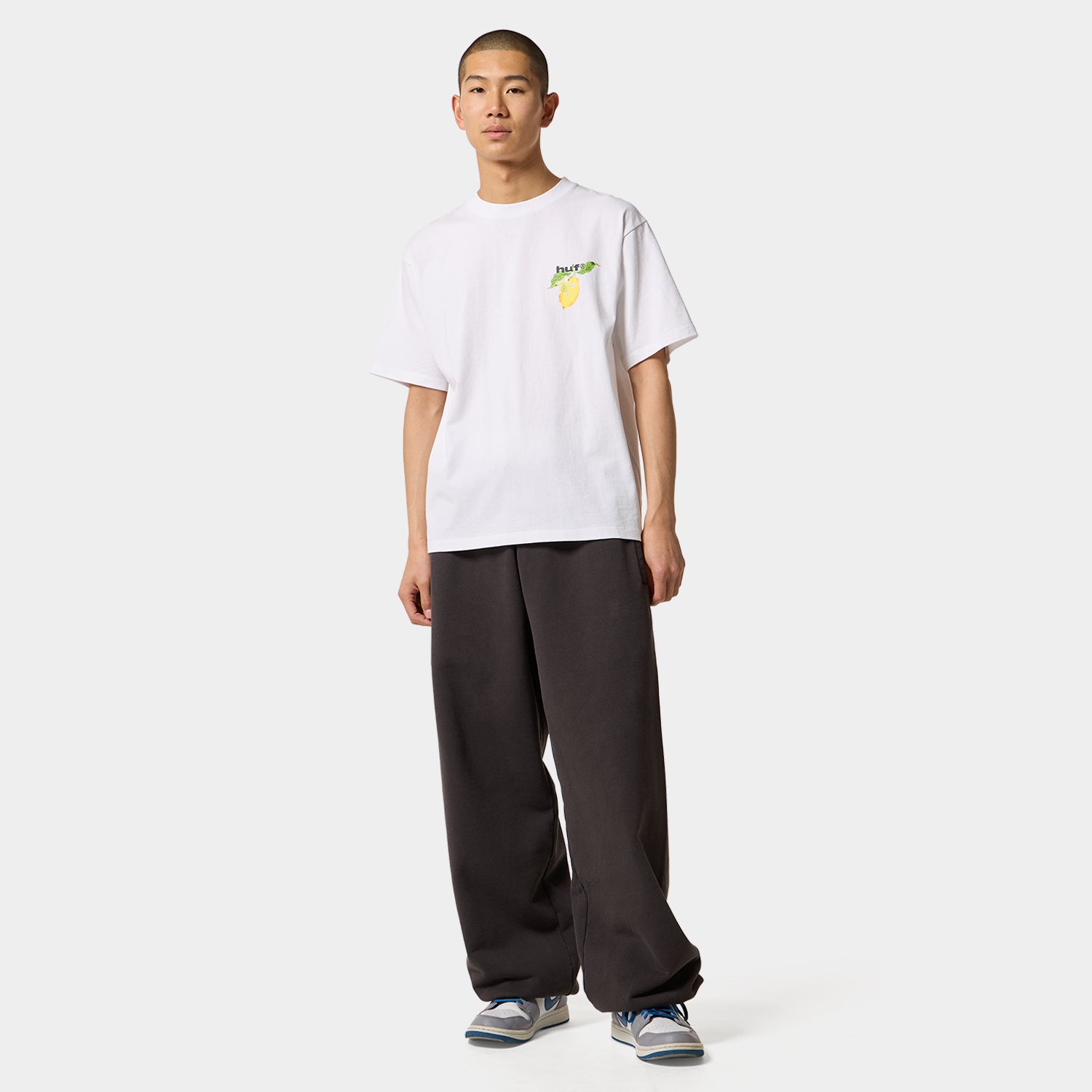 HUF (ハフ) Worldwide JP /T-SHIRTS（Tシャツ）/ SOUR LEMON TEE商品 / NAVY