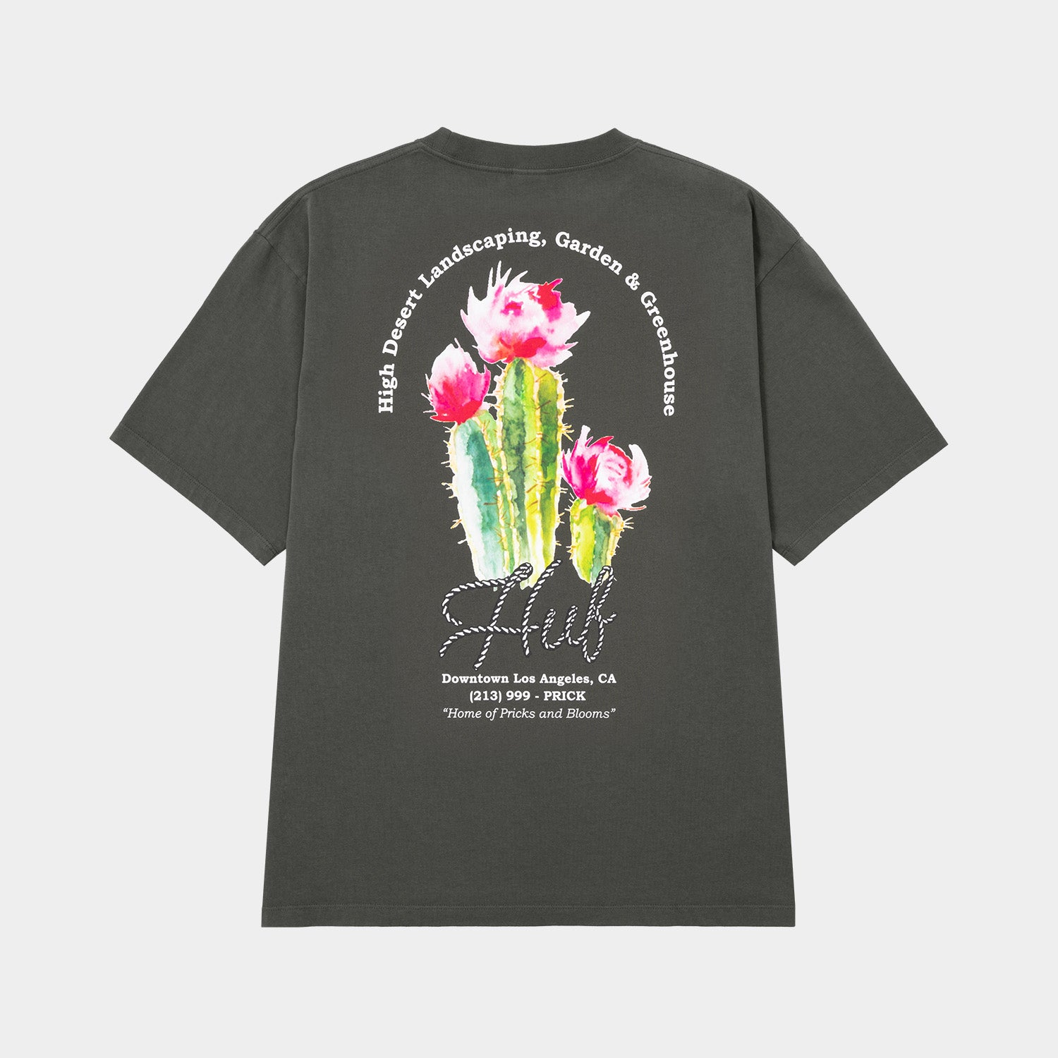 HUF (ハフ) Worldwide JP /T-SHIRTS（Tシャツ）/ DESERT ROSE TEE商品 / LT YELLOW