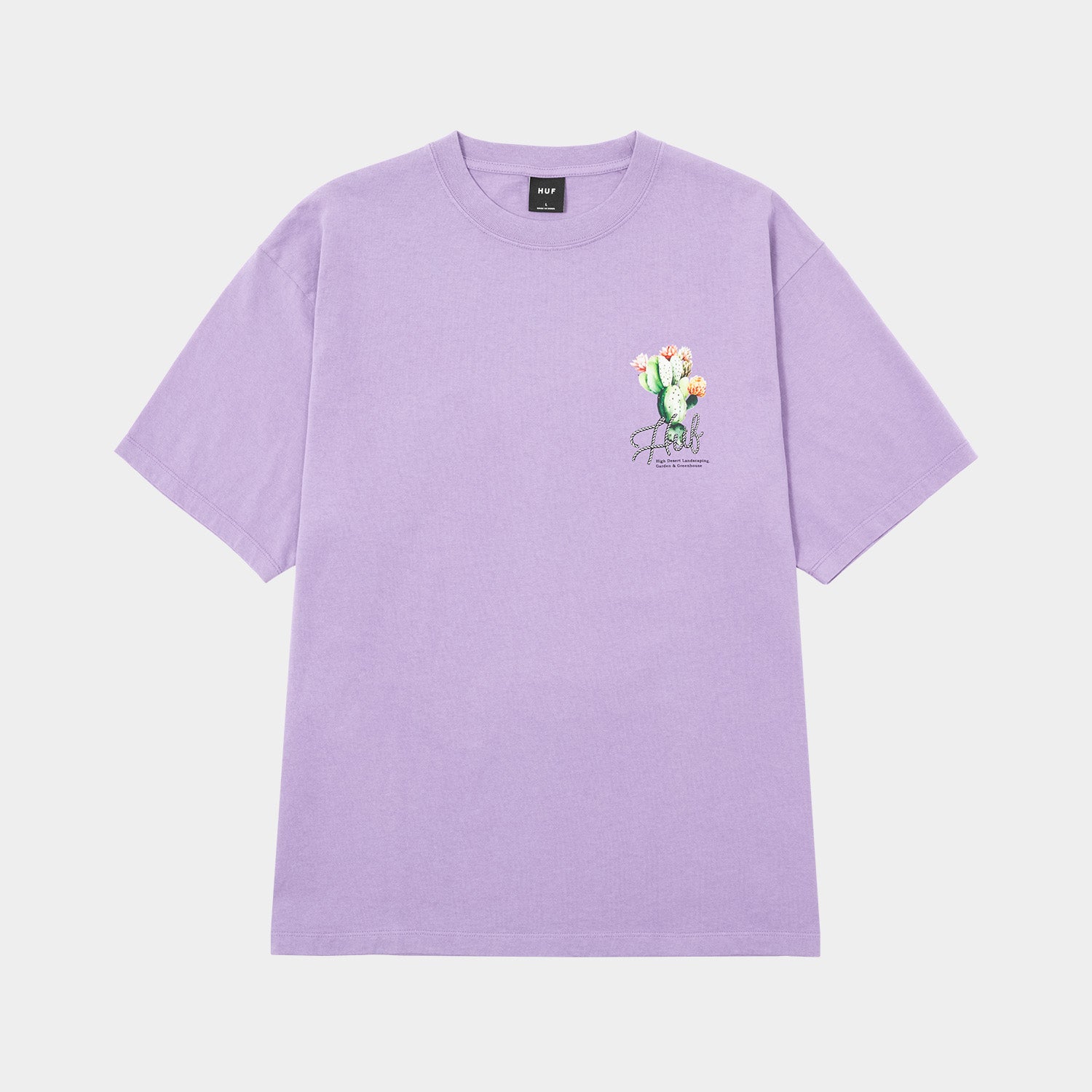 HUF (ハフ) Worldwide JP /T-SHIRTS（Tシャツ）/ EAST ROCKS TEE商品 / LT PURPLE