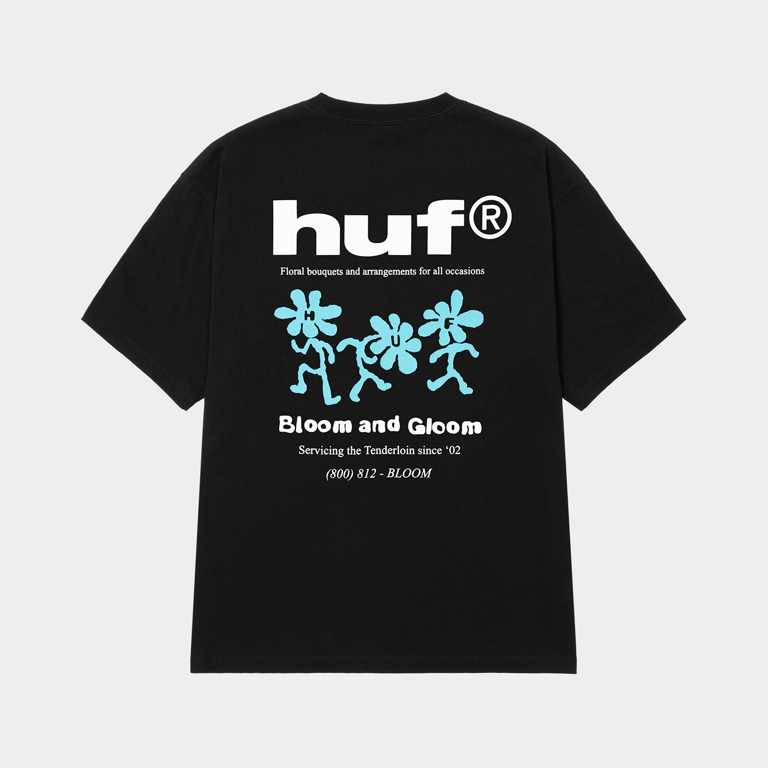 HUF (ハフ) Worldwide JP /T-SHIRTS（Tシャツ）/ BLOOM &amp; GLOOM TEE商品 / WHITE