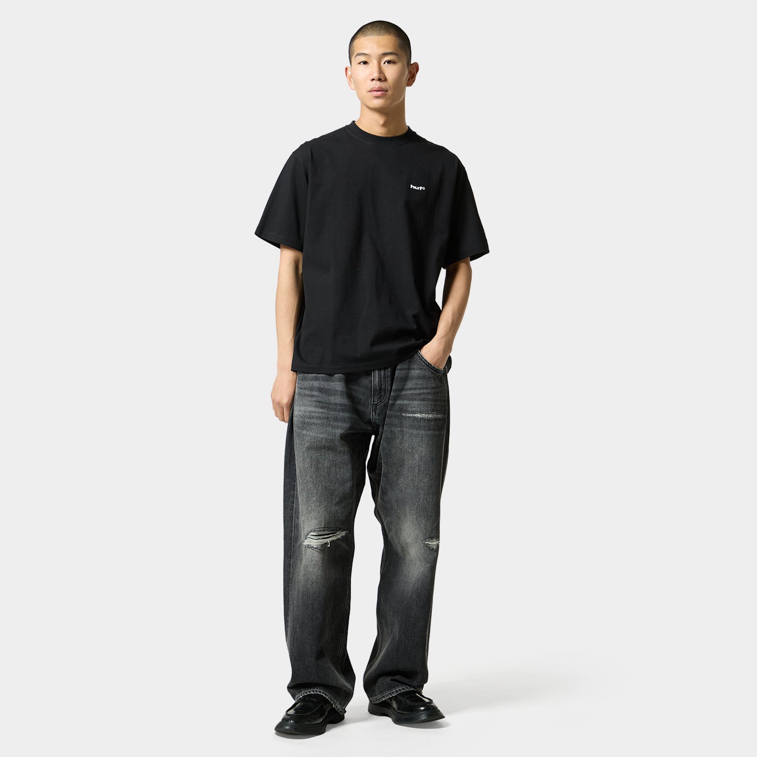 HUF (ハフ) Worldwide JP /T-SHIRTS（Tシャツ）/ ROADTRIP TEE商品 / BLACK