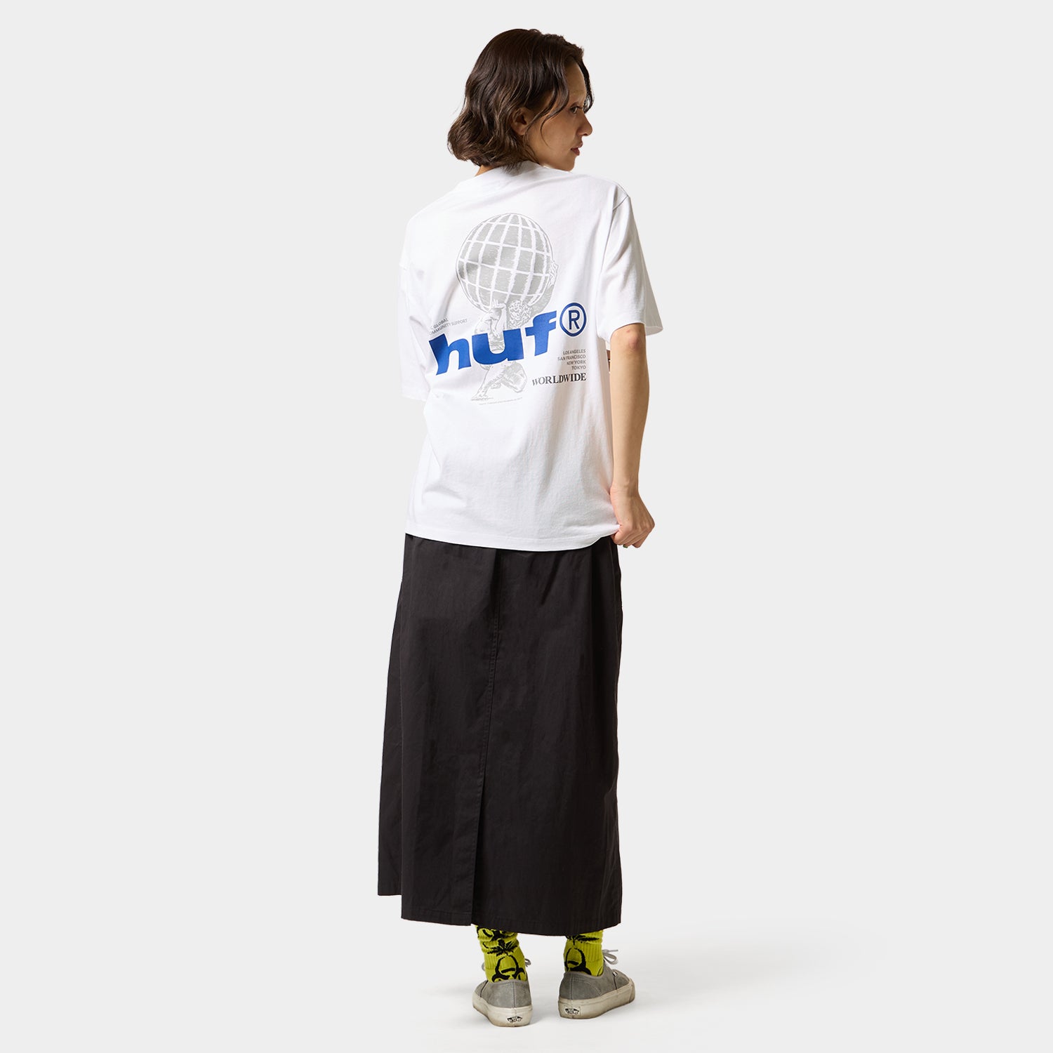 HUF (ハフ) Worldwide JP /T-SHIRTS（Tシャツ）/ COMMUNITY SUPPORT TEE商品 / BROWN