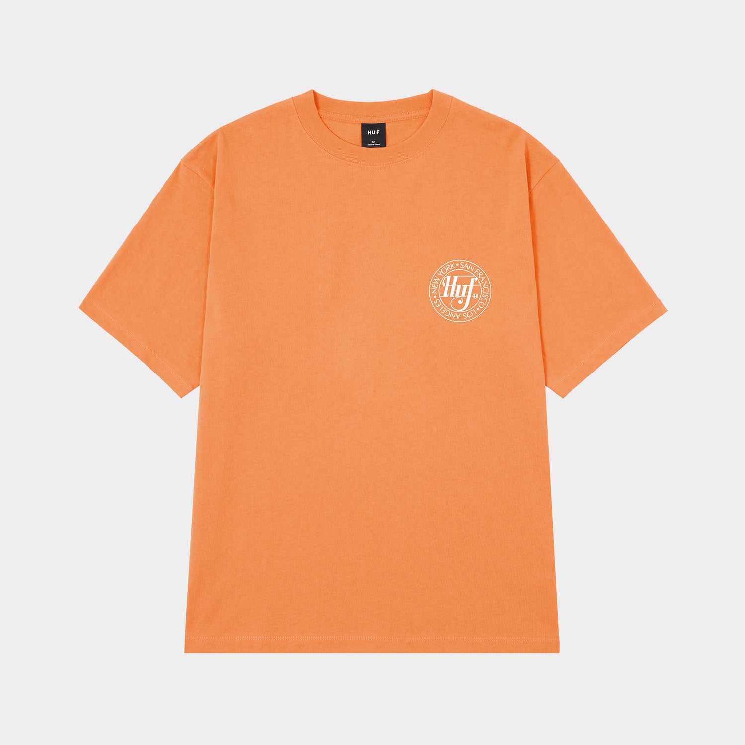 HUF (ハフ) Worldwide JP /T-SHIRTS（Tシャツ）/ SHARP SCRIPT TEE商品 / LT BLUE