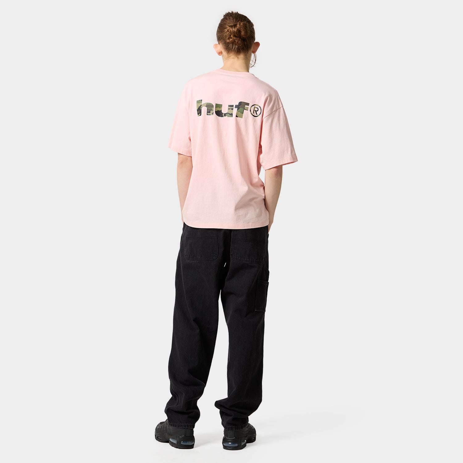 HUF (ハフ) Worldwide JP /T-SHIRTS（Tシャツ）/ huf eightynine CAMO TEE商品 / PINK