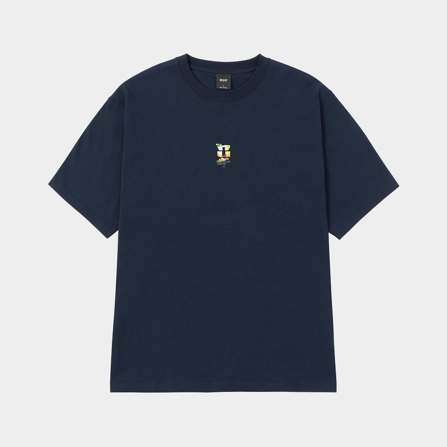HUF (ハフ) Worldwide JP /T-SHIRTS（Tシャツ）/ KNOCKOUT FLOWER TEE商品 / NAVY