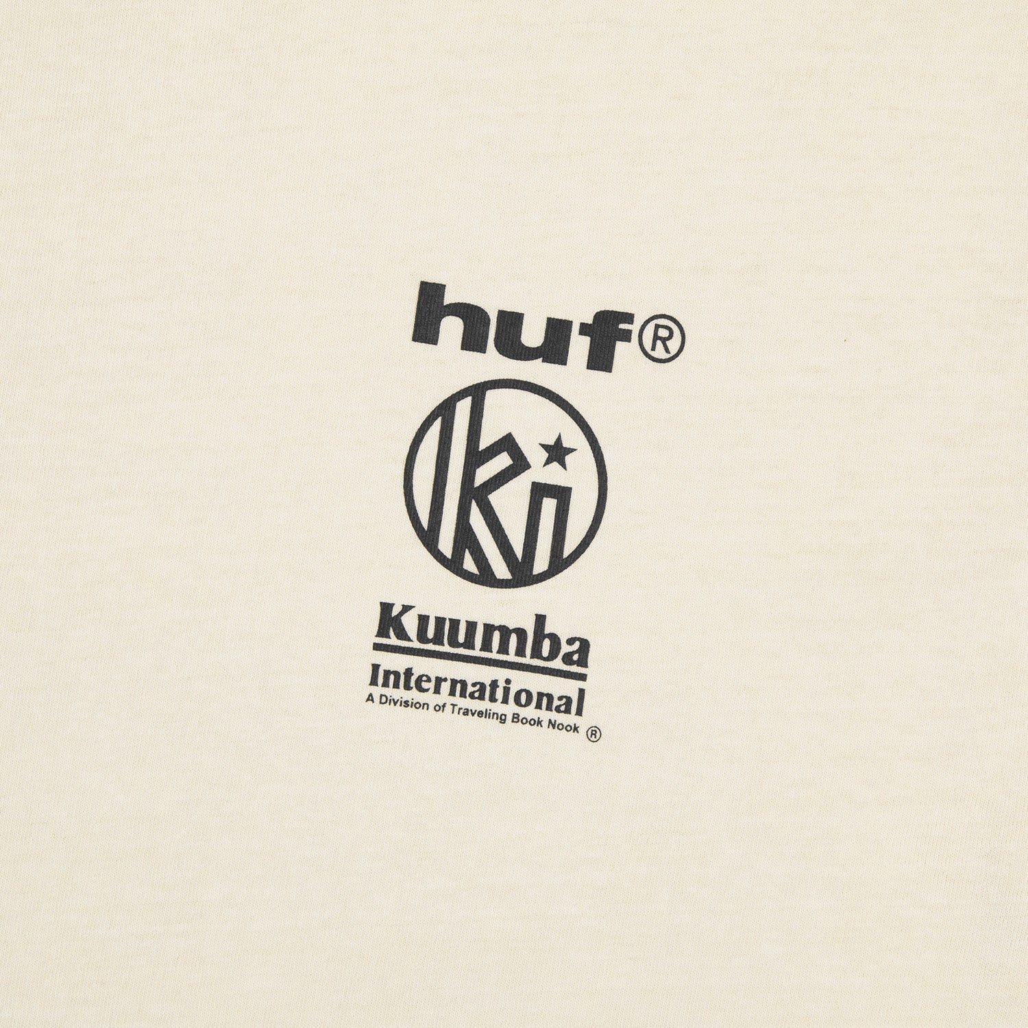 HUF (ハフ) Worldwide JP /T-SHIRTS（Tシャツ）/ HUF X KUUMBA INTERNATIONAL KUUMBA TEE商品 / CREAM