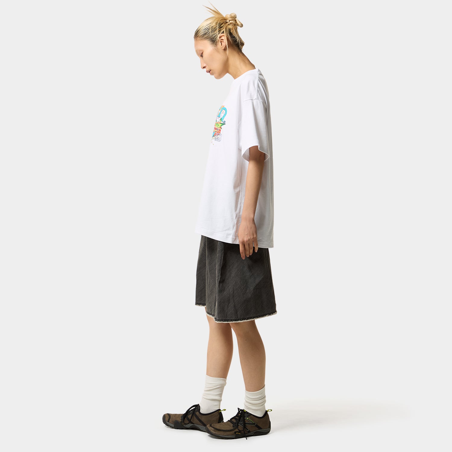 HUF (ハフ) Worldwide JP /T-SHIRTS（Tシャツ）/ HUF X EVISEN SKATEBOARDS DRAGON TEE商品 / BLACK
