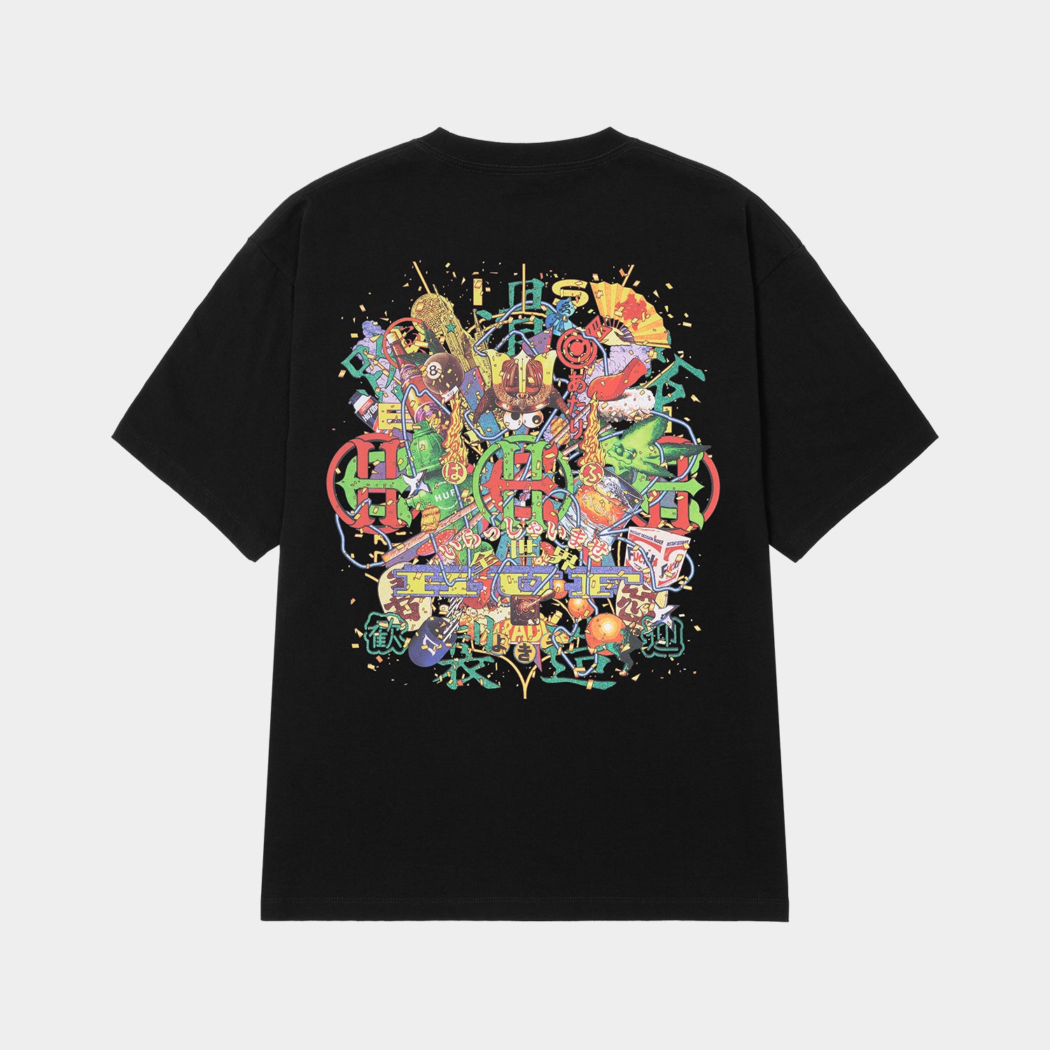 HUF (ハフ) Worldwide JP /T-SHIRTS（Tシャツ）/ HUF X EVISEN SKATEBOARDS HUF ALLSTAR TEE商品 / PURPLE