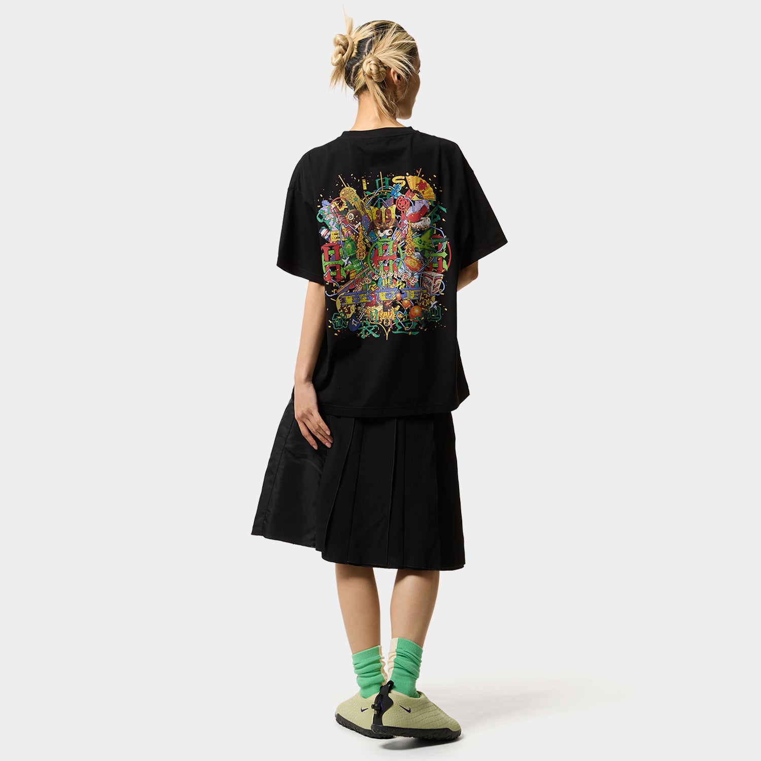 HUF (ハフ) Worldwide JP /T-SHIRTS（Tシャツ）/ HUF X EVISEN SKATEBOARDS HUF ALLSTAR TEE商品 / PURPLE